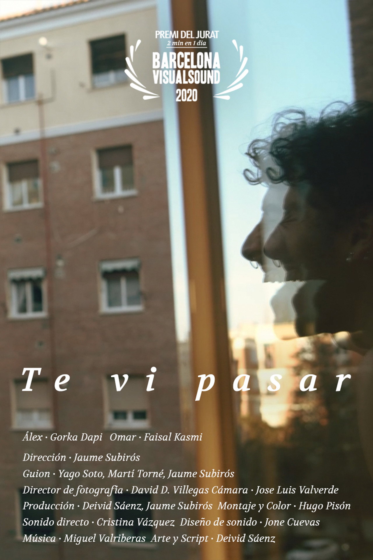 Te vi pasar filmaffisch