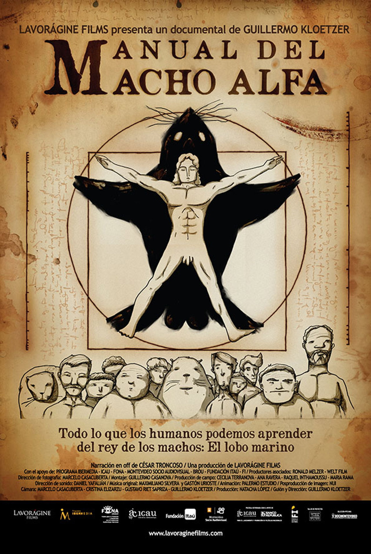 Manual del Macho Alfa filmaffisch