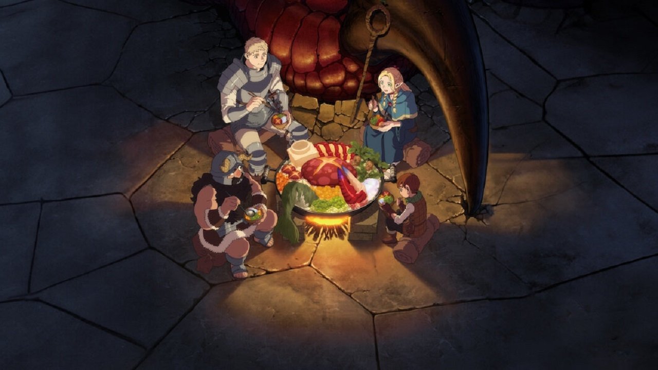 Behind the scenes from Delicious in Dungeon