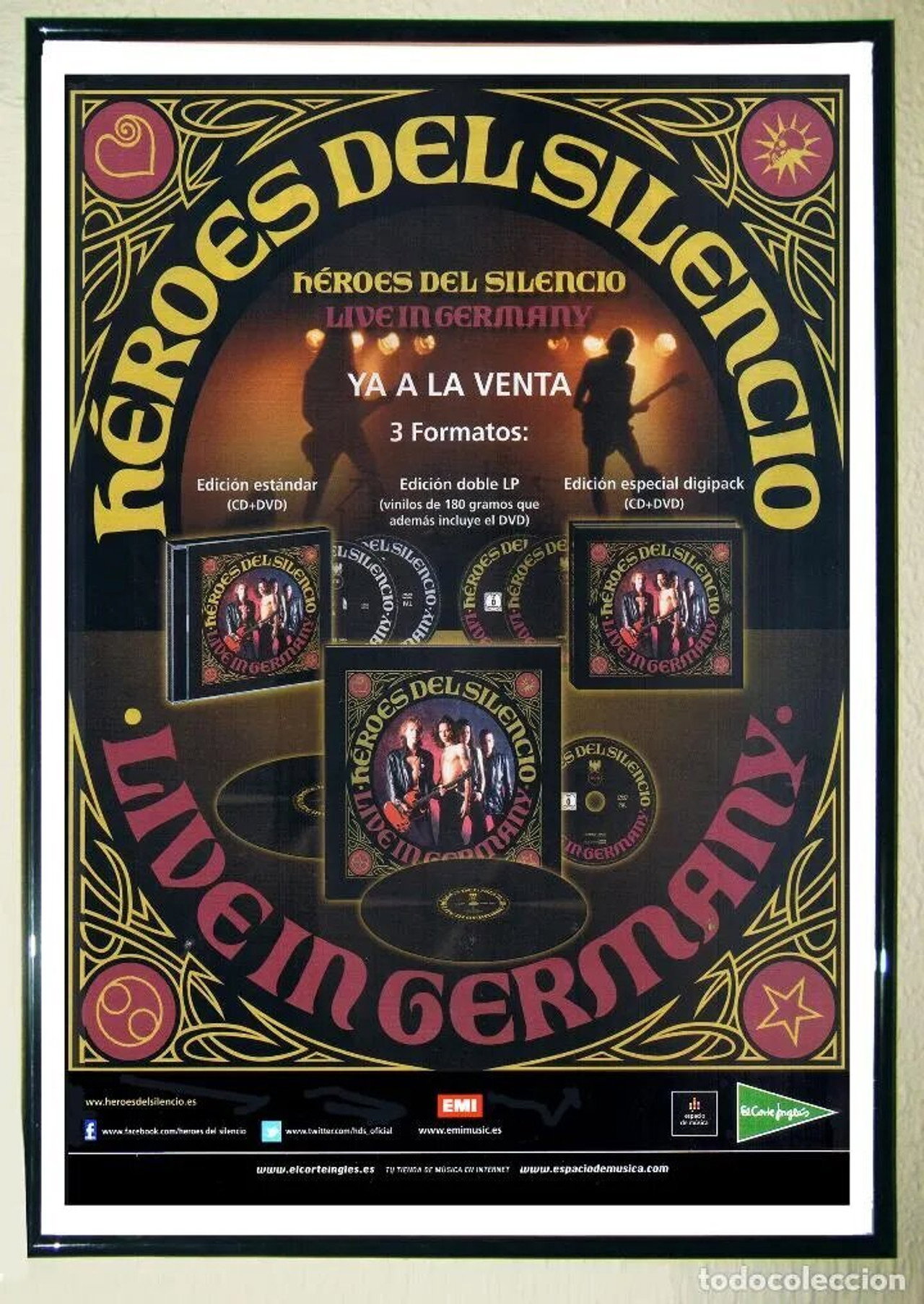 Heroes Del Silencio: Live In Germany filmaffisch
