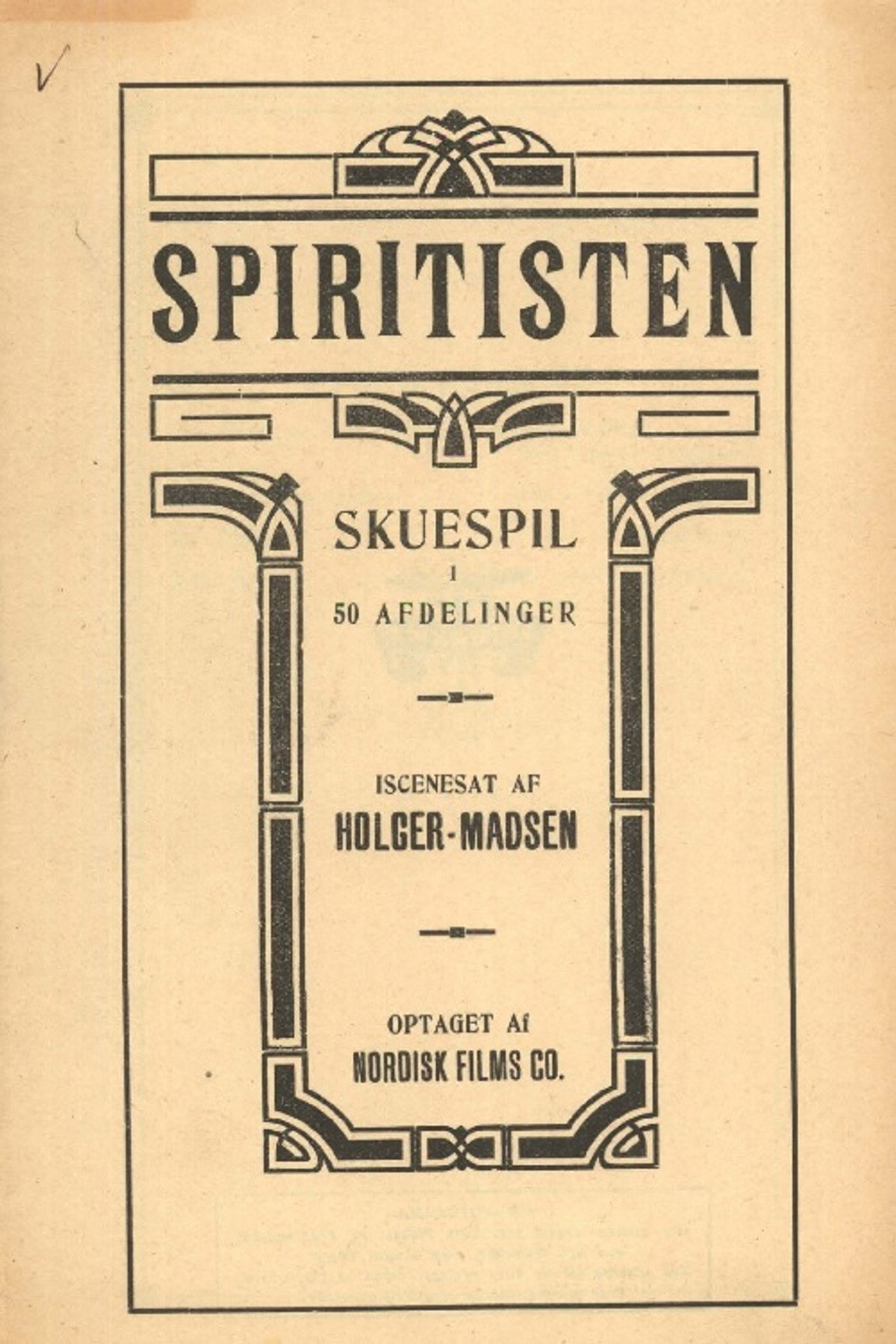 Spiritisten filmaffisch
