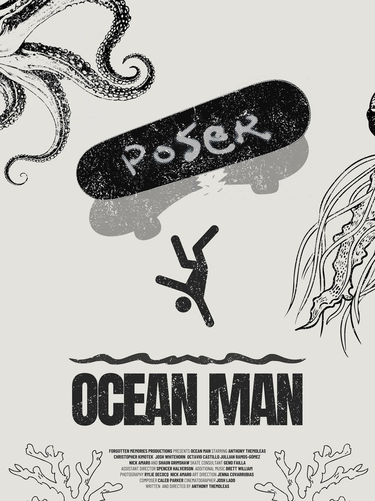 Ocean Man Backdrop