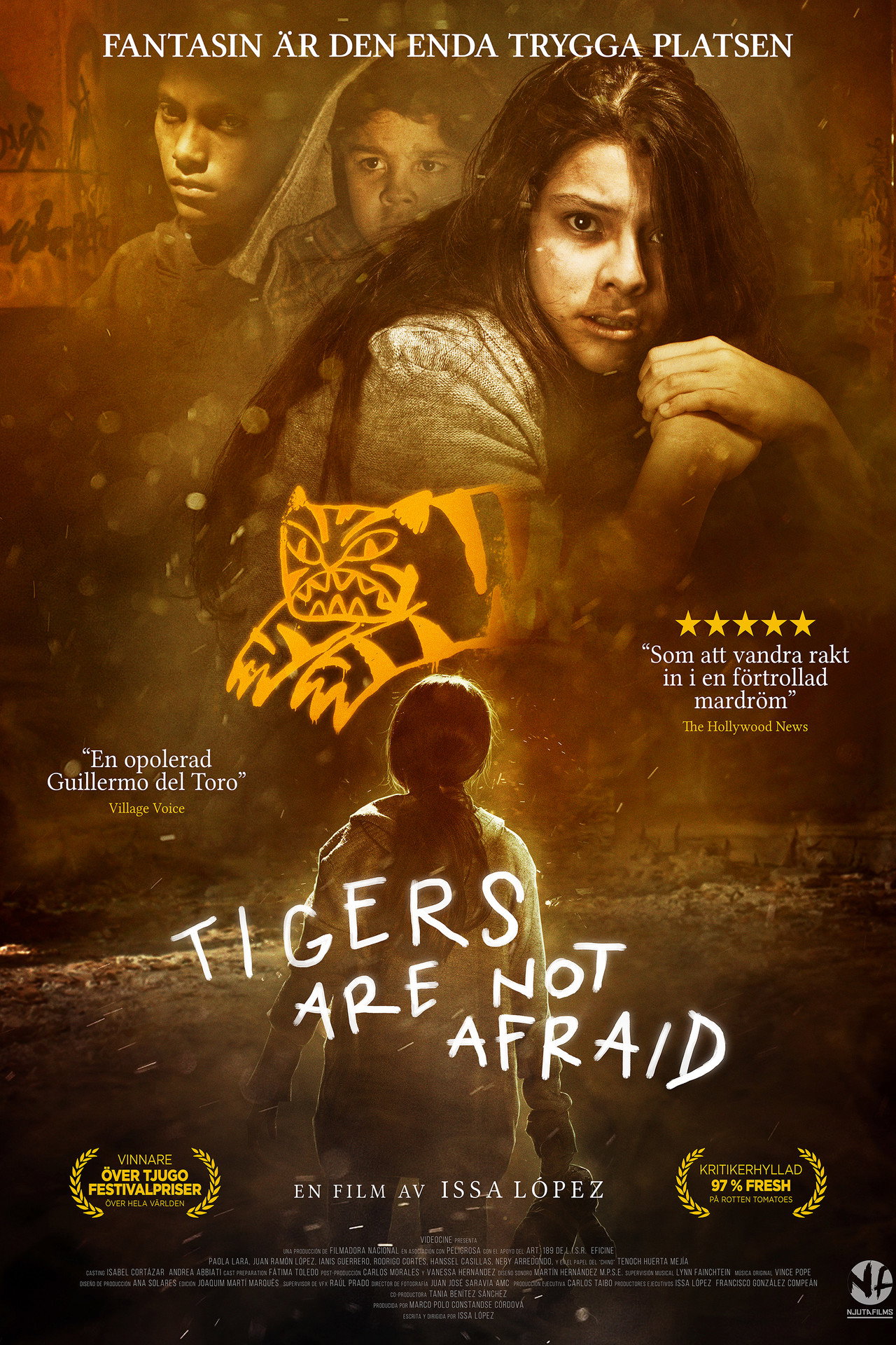 Tigers Are Not Afraid filmaffisch