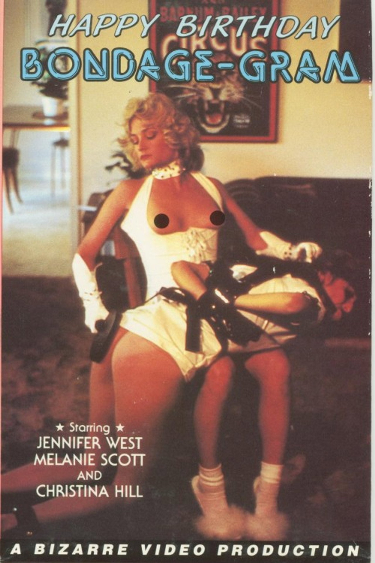 Happy Birthday Bondage-Gram Backdrop