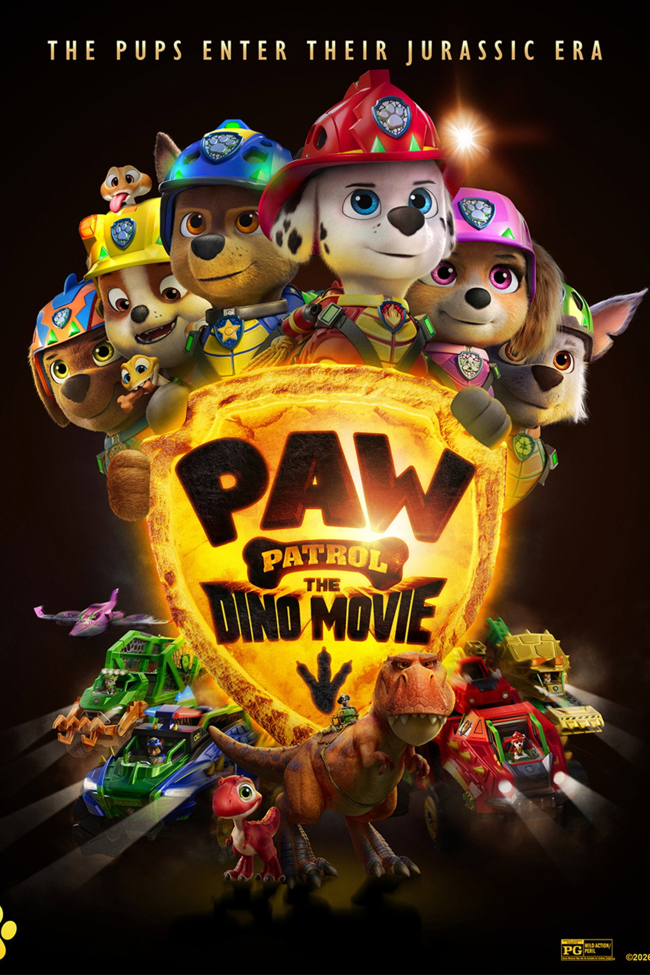 PAW Patrol: The Dino Movie poster