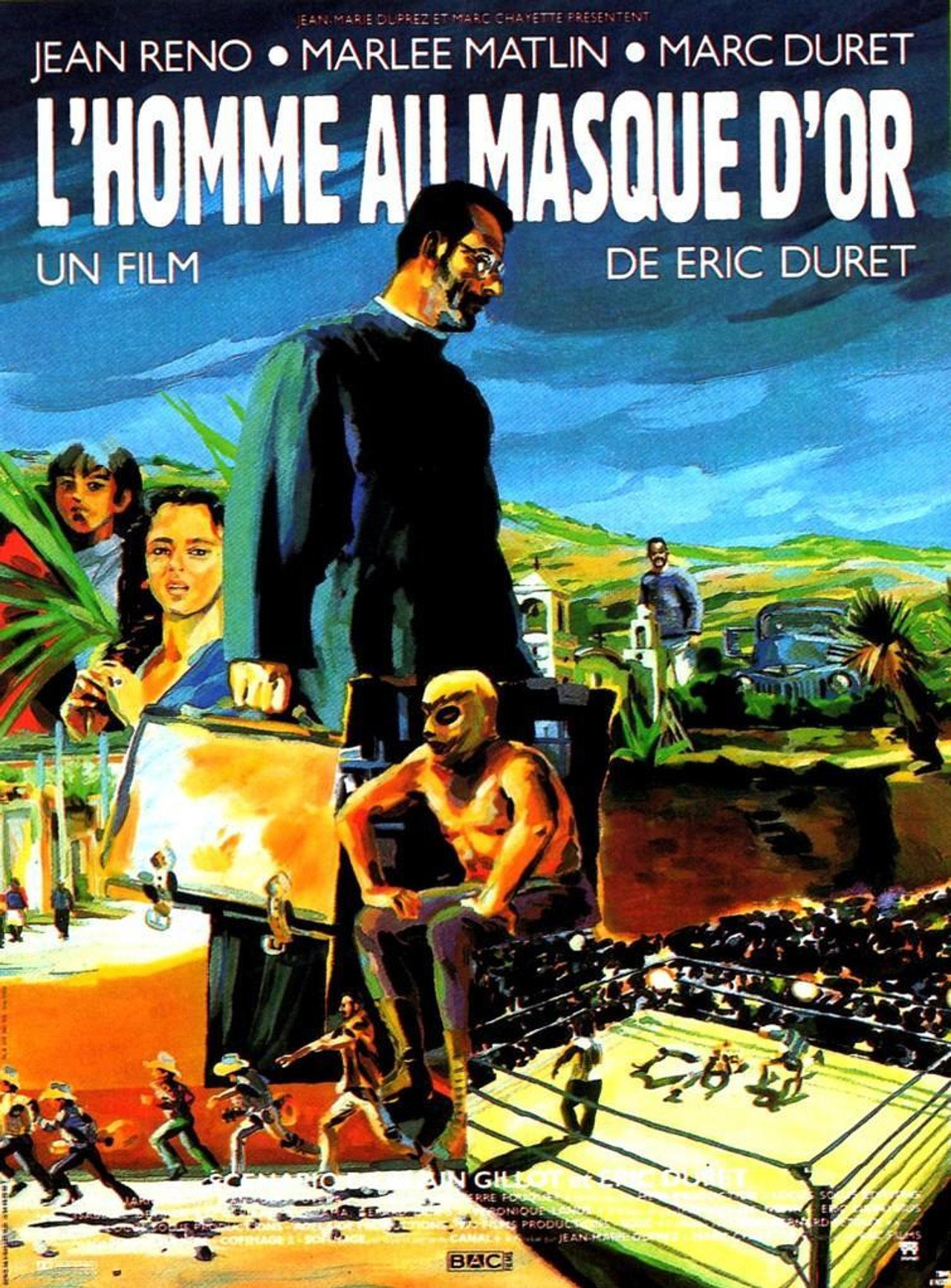 L'homme au masque d'or filmaffisch