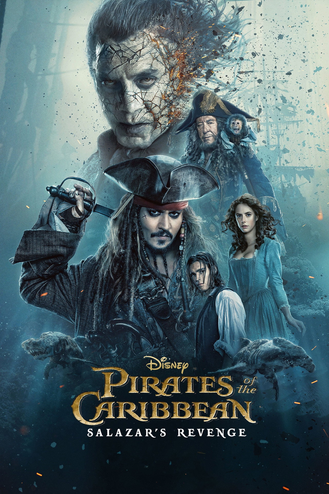 Pirates of the Caribbean: Salazar's Revenge filmaffisch