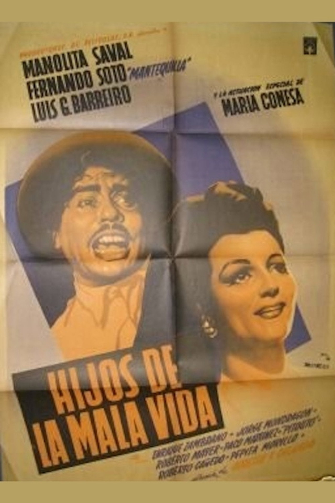 Hijos de la mala vida filmaffisch