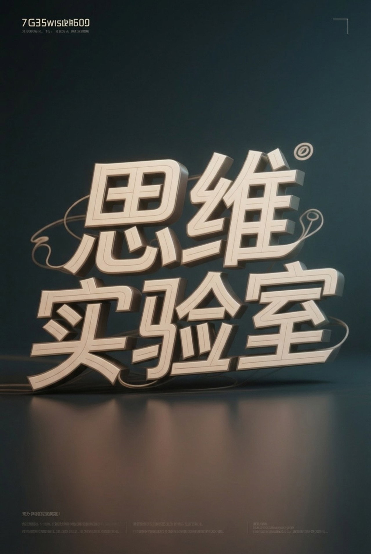 思维实验室 poster