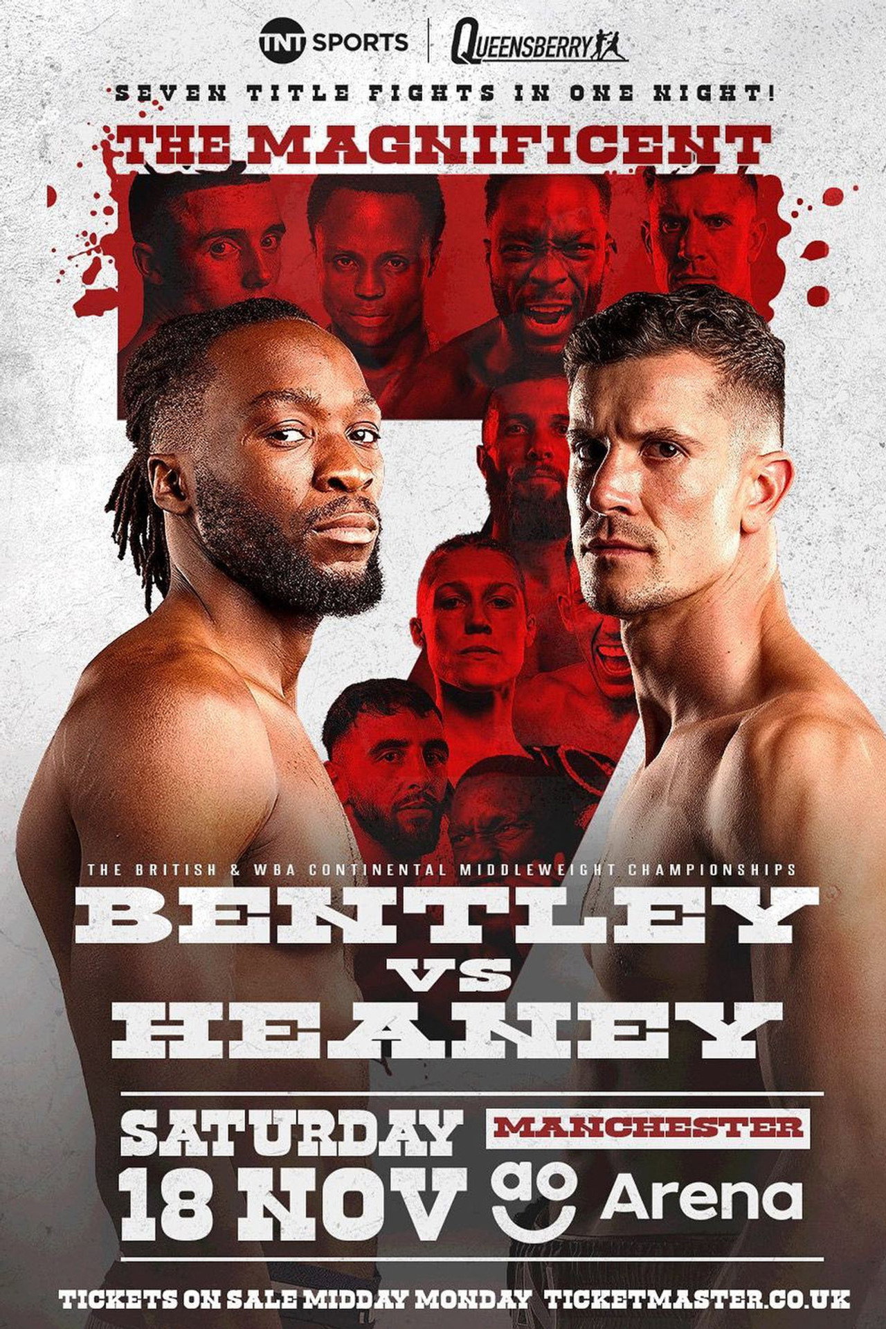 Denzel Bentley vs. Nathan Heaney poster
