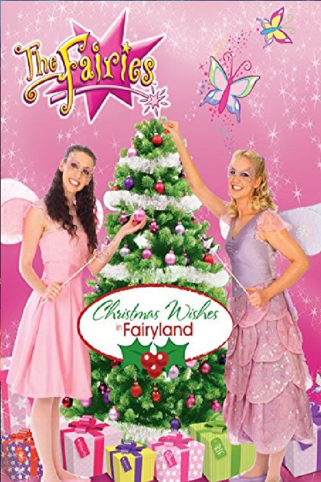 The Fairies Christmas Wishes in Fairyland Backdrop