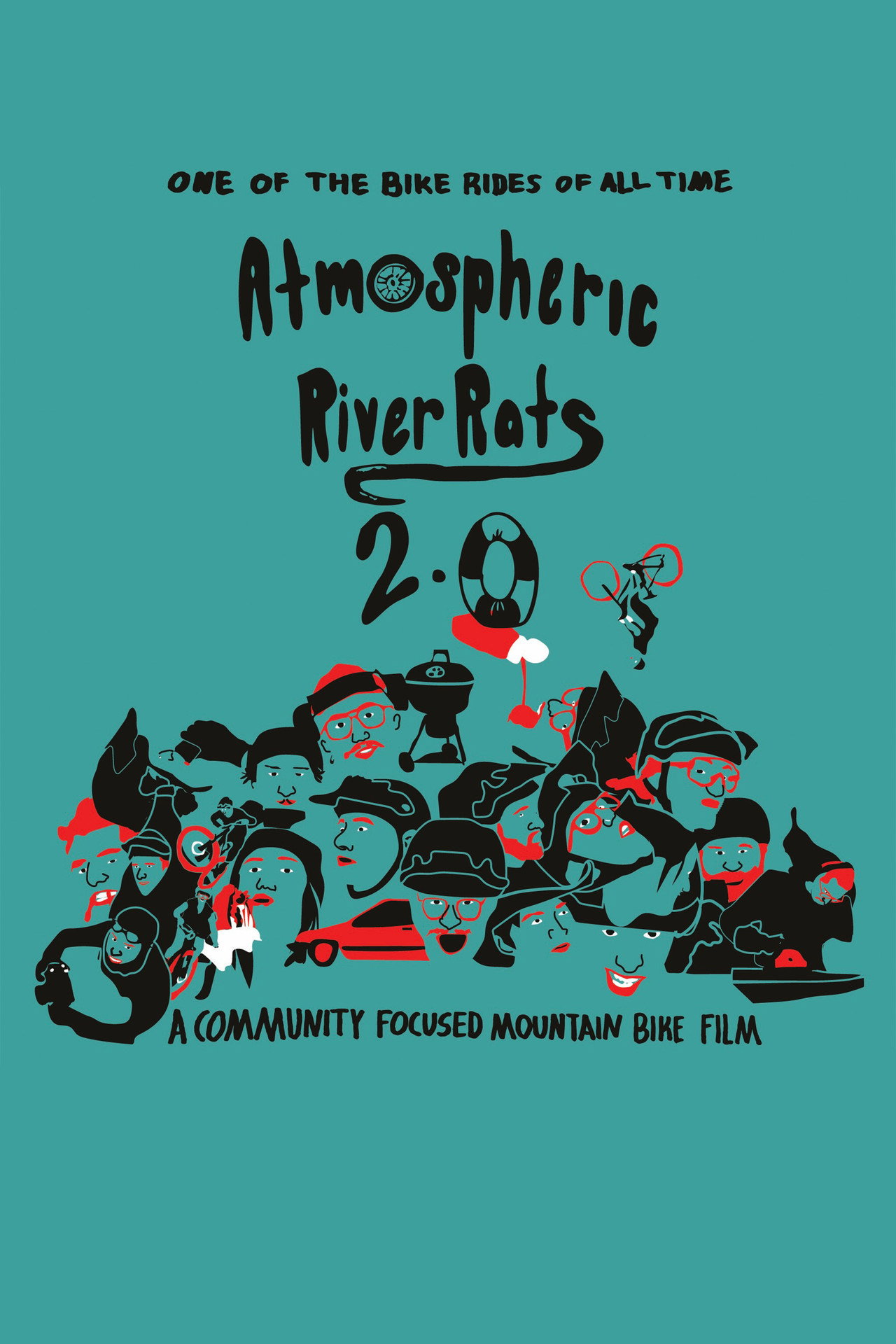 Atmospheric River Rats 2.0 Backdrop