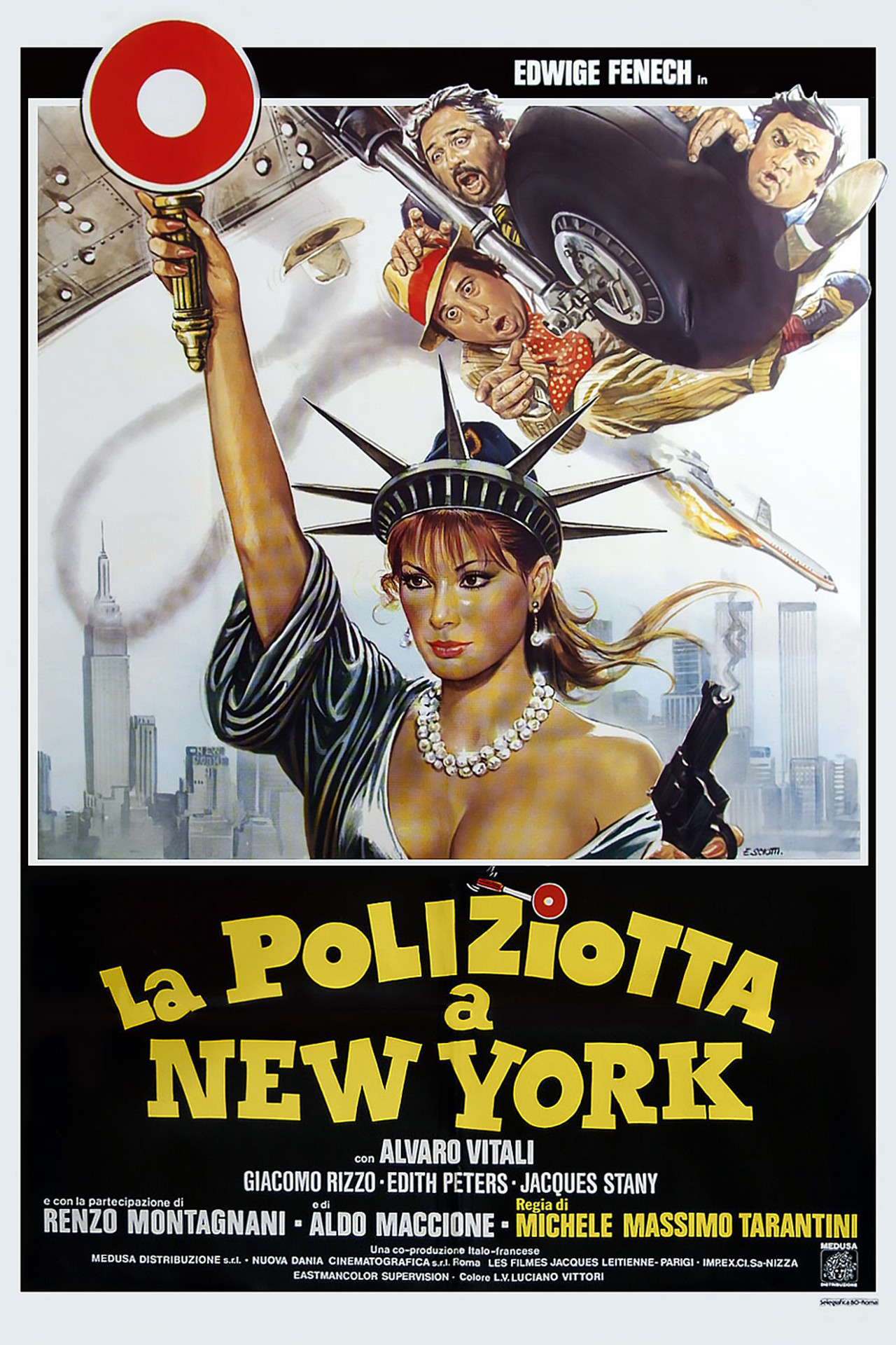 La poliziotta a New York filmaffisch