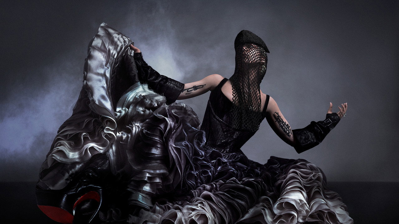 Apple Music Live: Lady Gaga MAYHEM Requiem backdrop