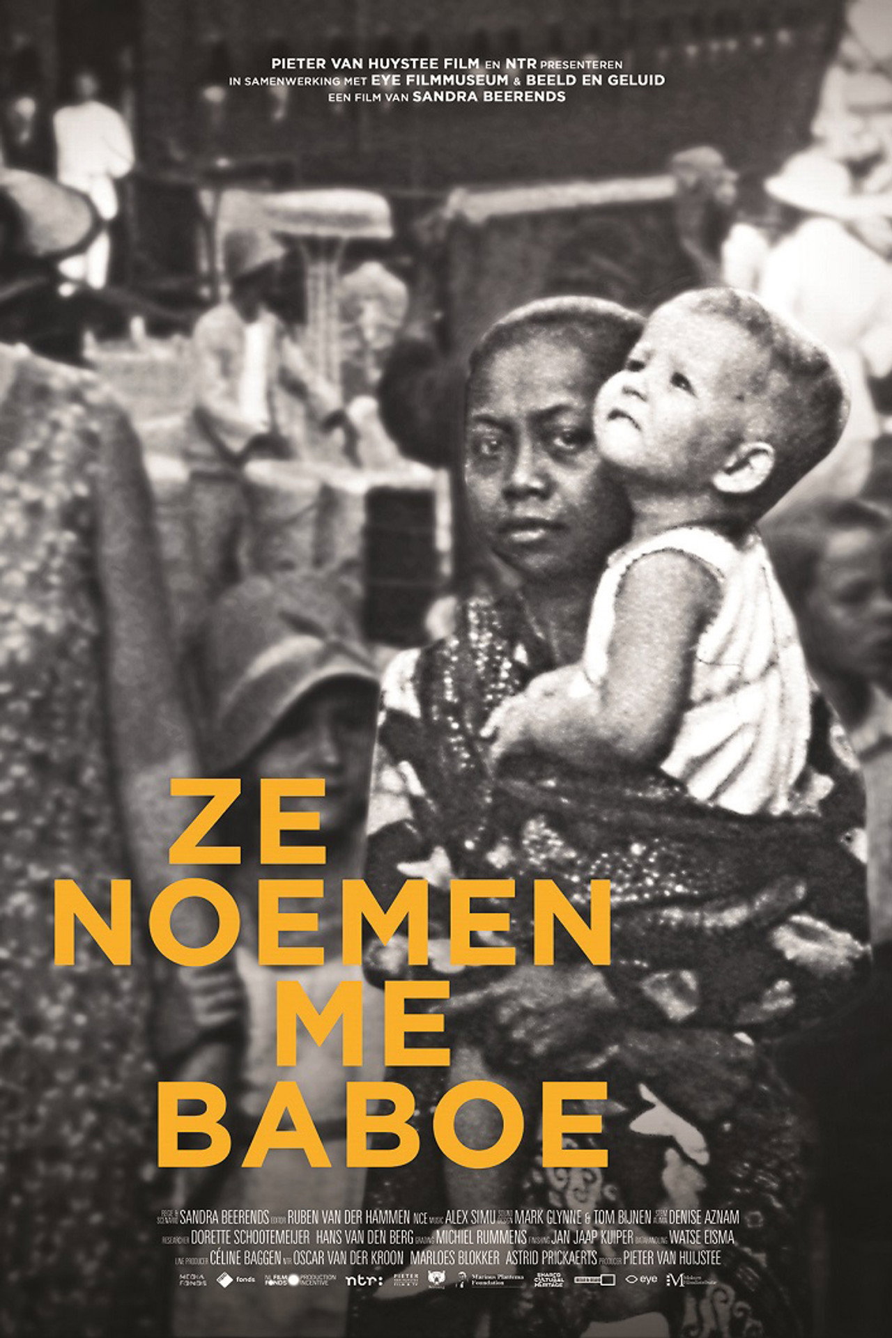 Ze noemen me Baboe filmaffisch