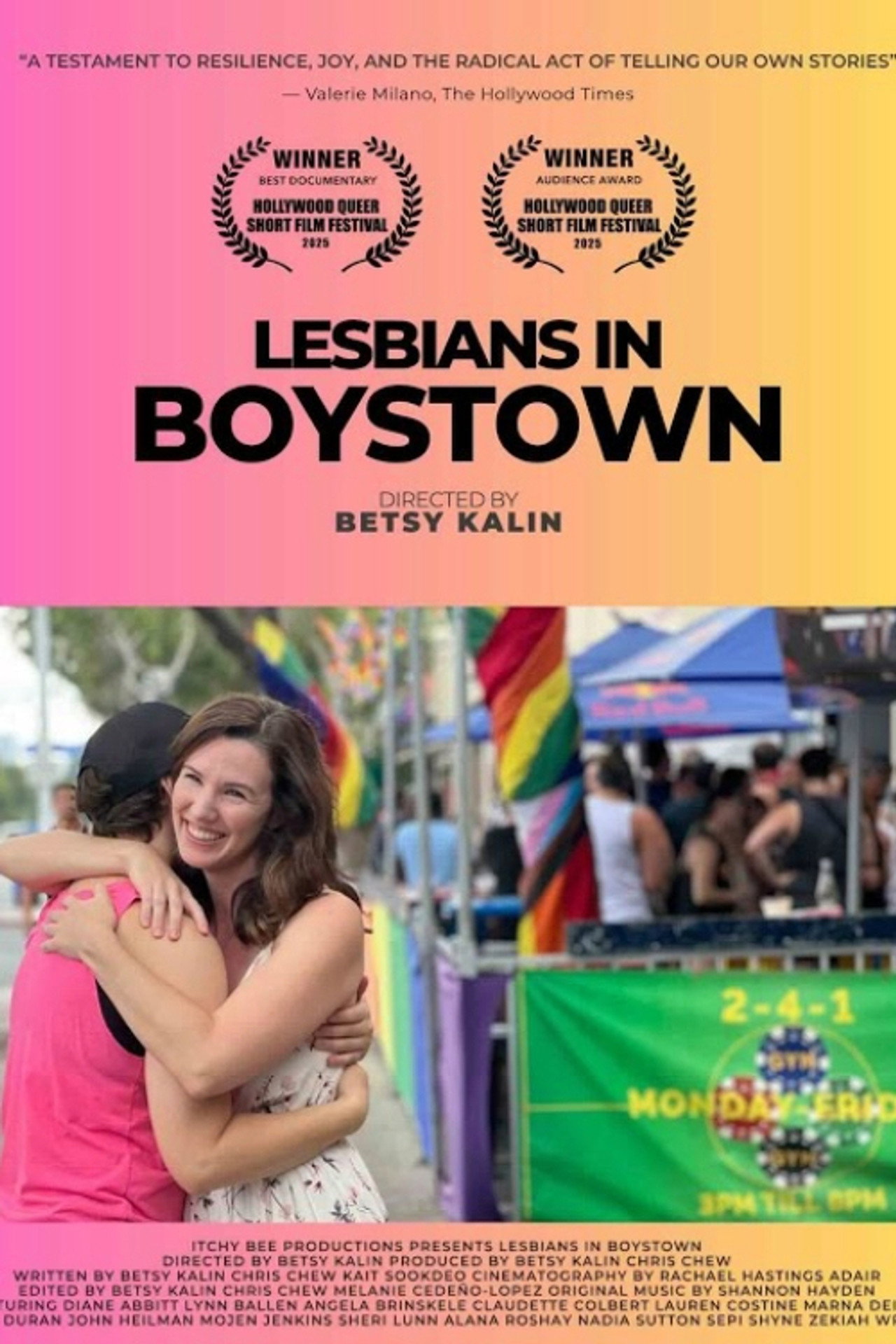 Lesbians in Boystown filmaffisch