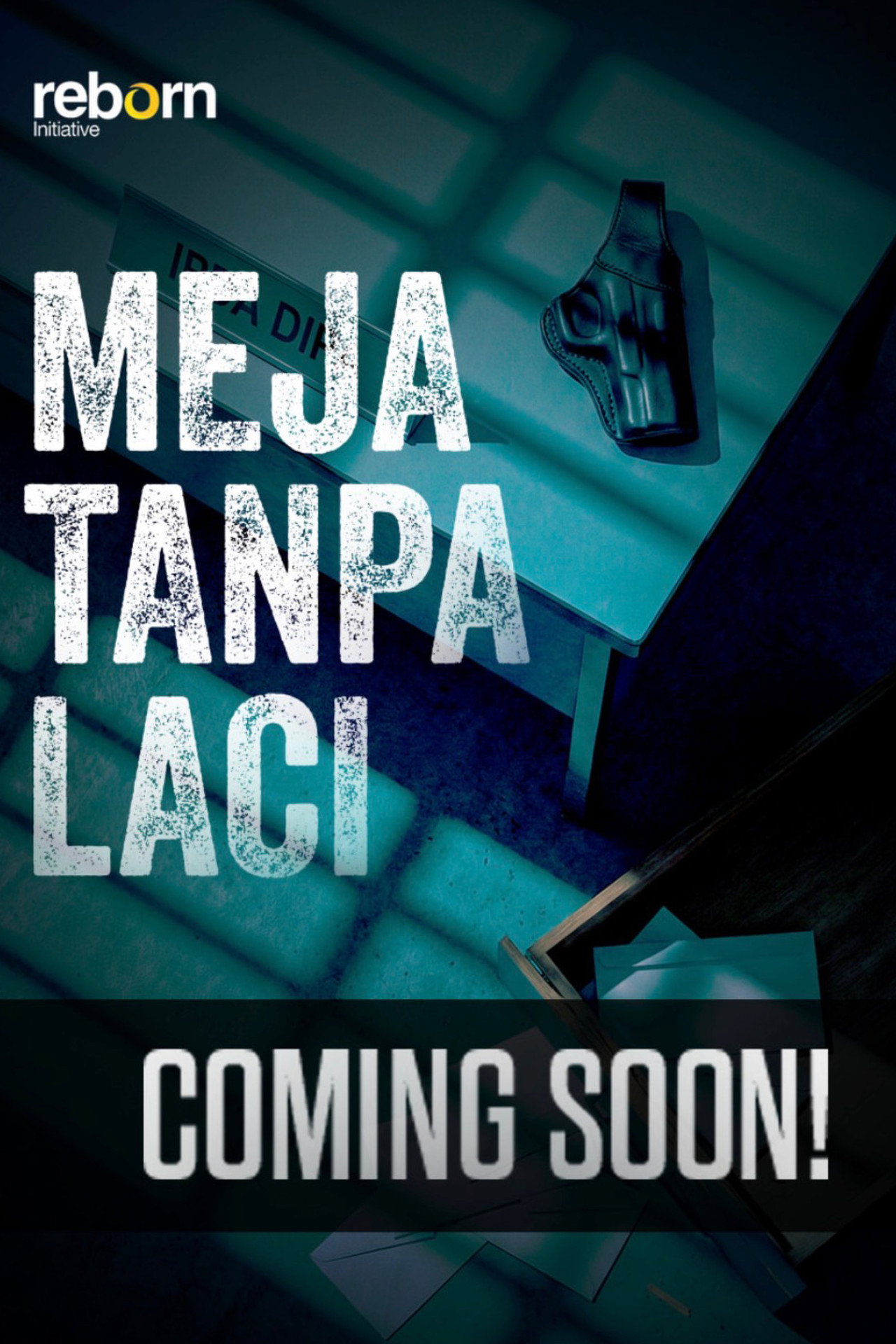 Meja Tanpa Laci Backdrop