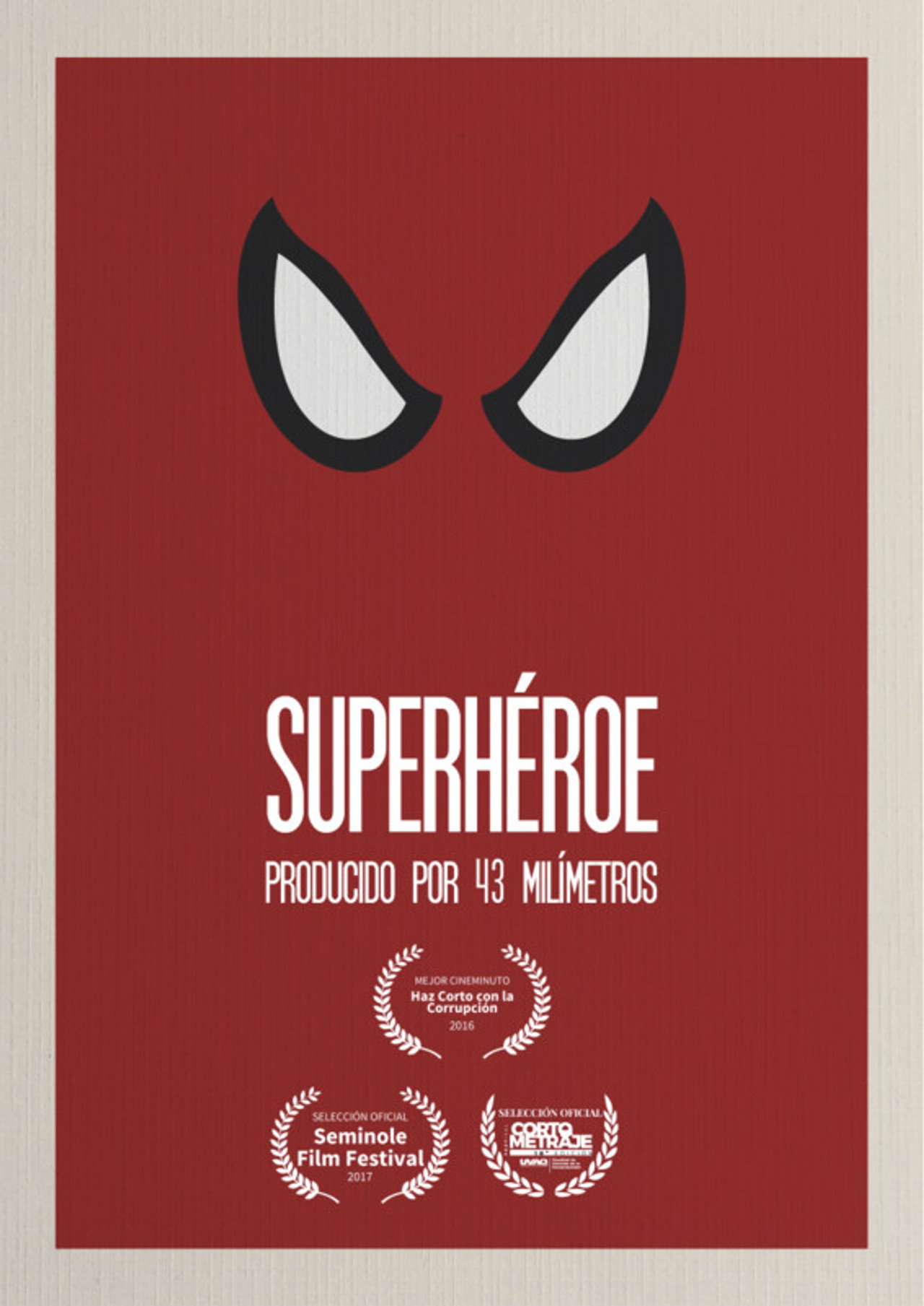 Superhéroe filmaffisch