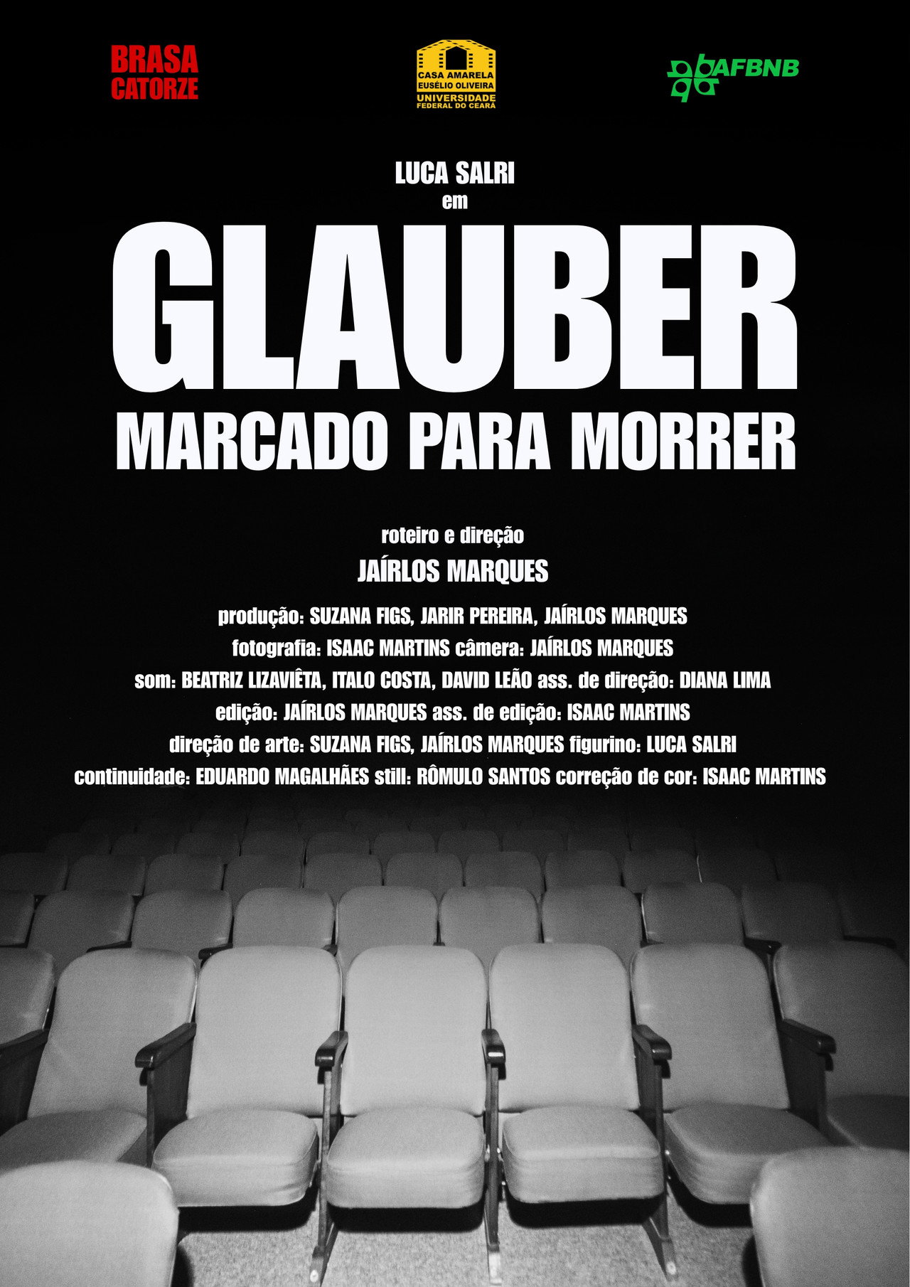 GLAUBER MARCADO PARA MORRER filmaffisch
