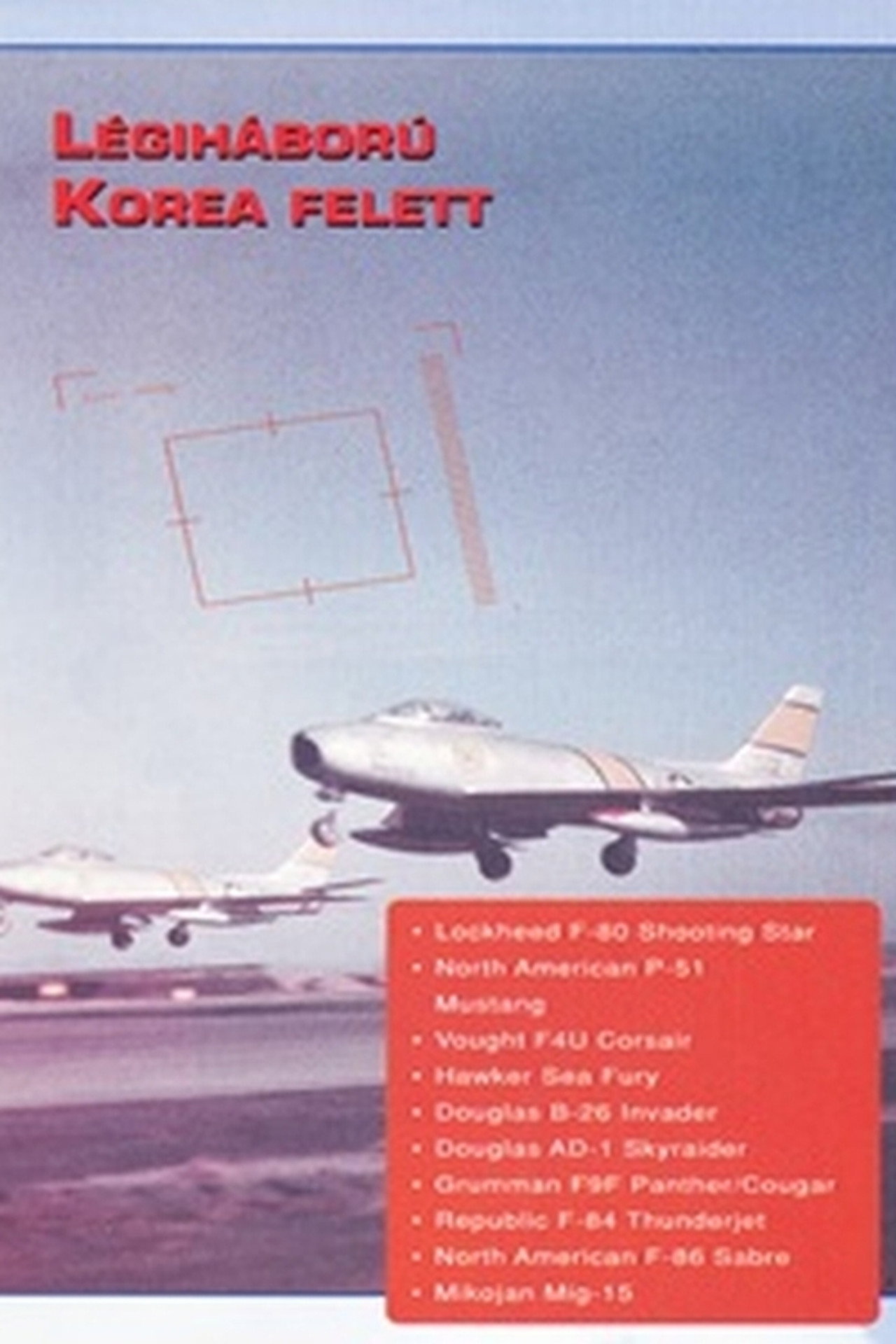 Combat in the Air - Air War Over Korea Backdrop