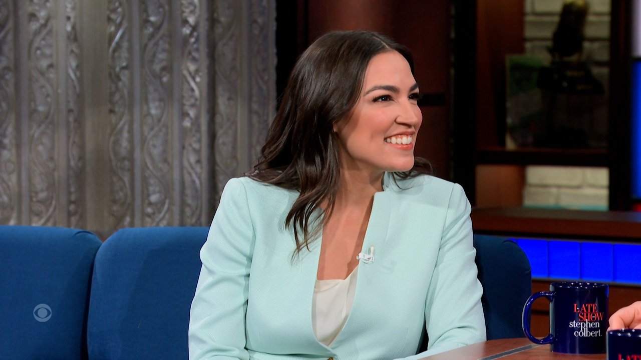 The Late Show with Stephen Colbert - Season 9 Episode 76 : 4/8/24 (Rep. Alexandria Ocasio-Cortez, Tyla)