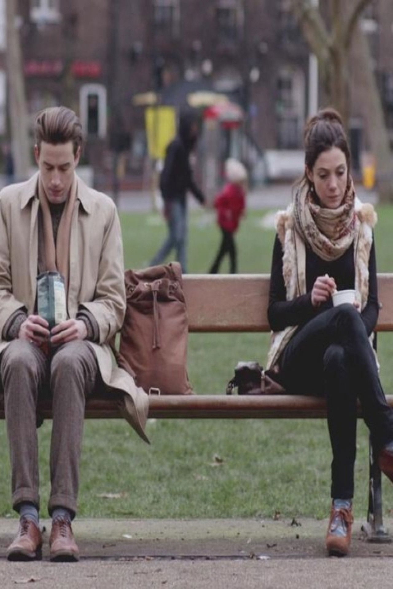 A Lunch Break Romance Backdrop