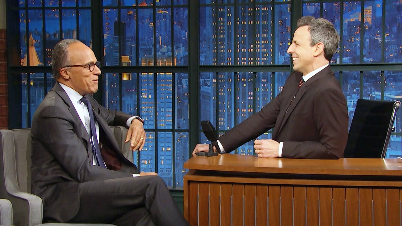 Late Night with Seth Meyers - Season 7 Episode 57 : Lester Holt, William Jackson Harper, Kevin Smith