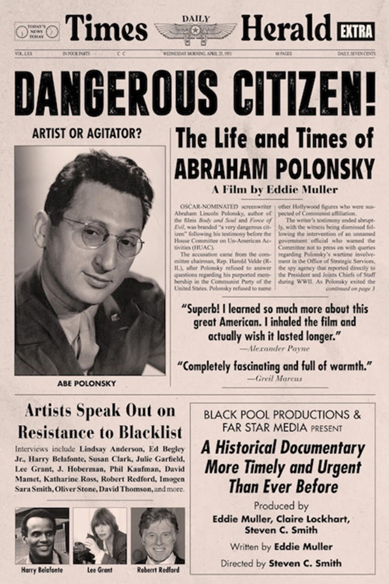 Dangerous Citizen: The Life and Times of Abraham Polonsky