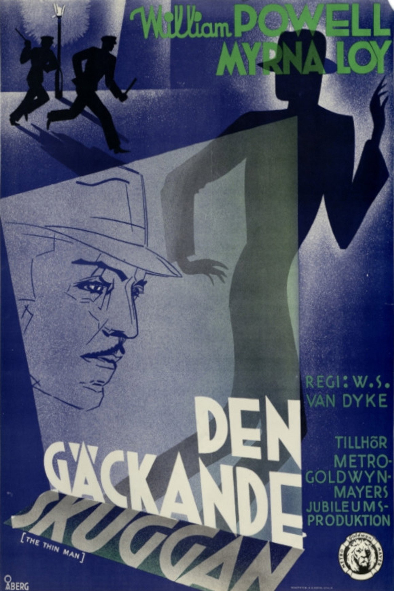 Den gäckande skuggan filmaffisch