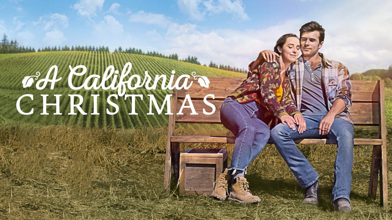 A California Christmas background