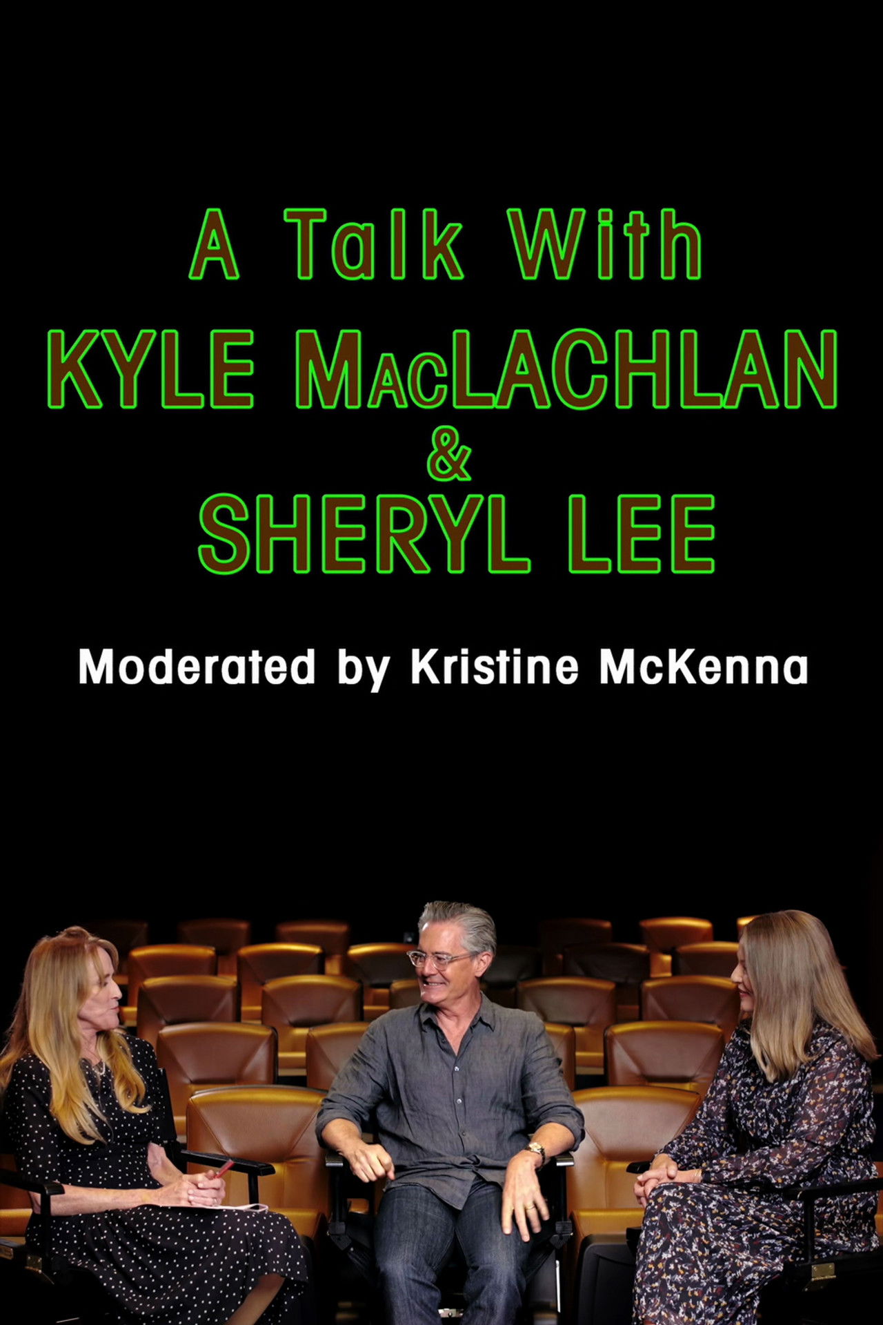 A Talk with Kyle MacLachlan and Sheryl Lee Backdrop