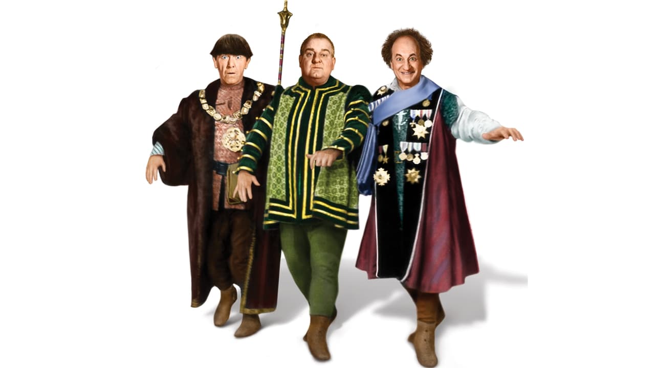 Scen från Snow White and the Three Stooges