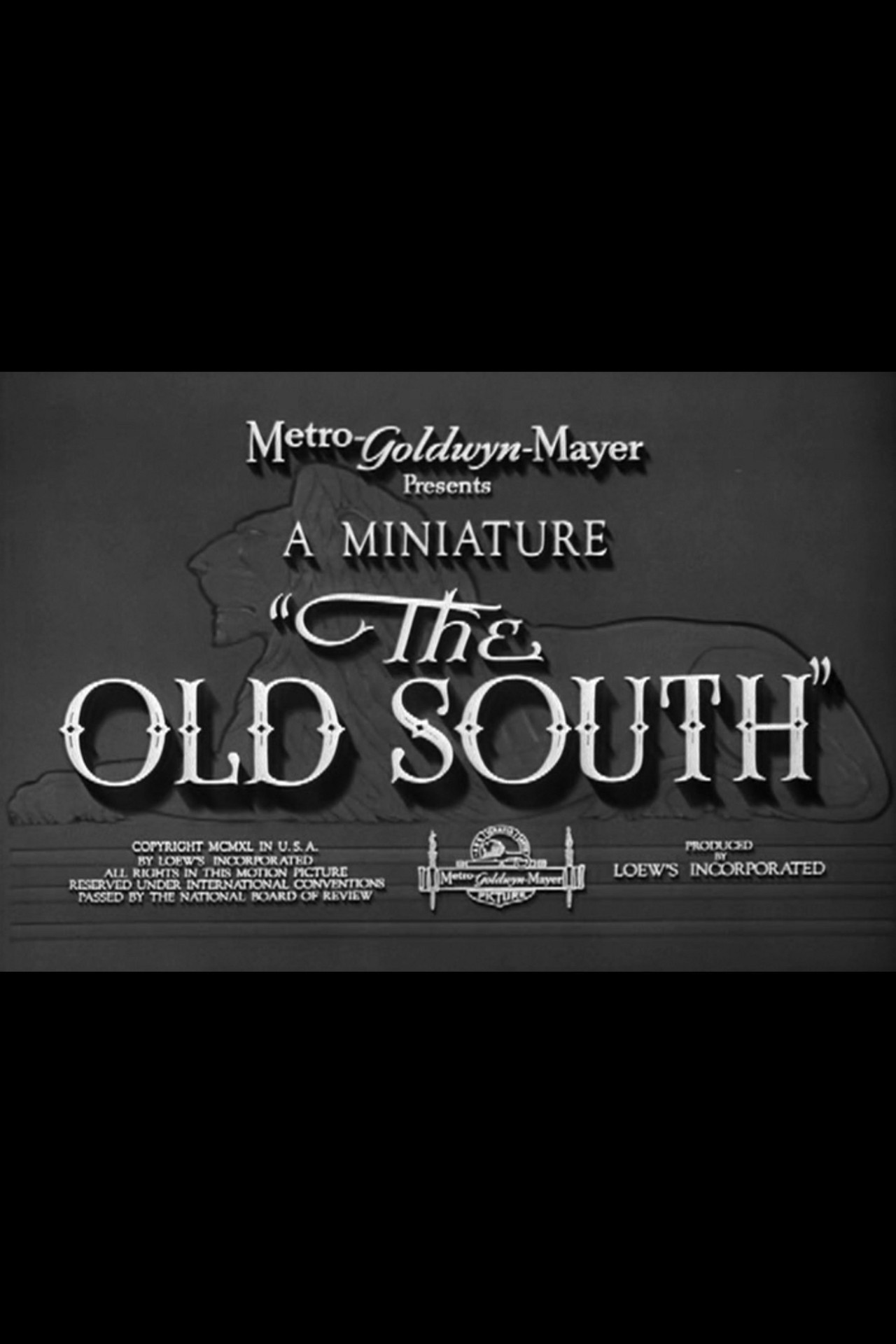 The Old South