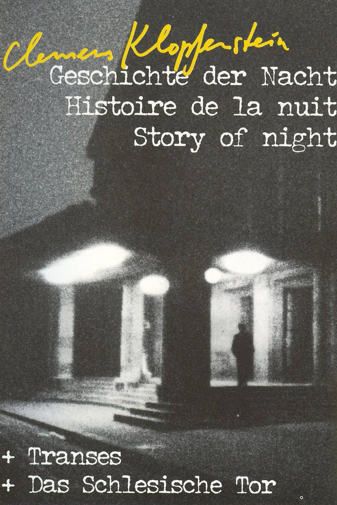 Geschichte der Nacht filmaffisch