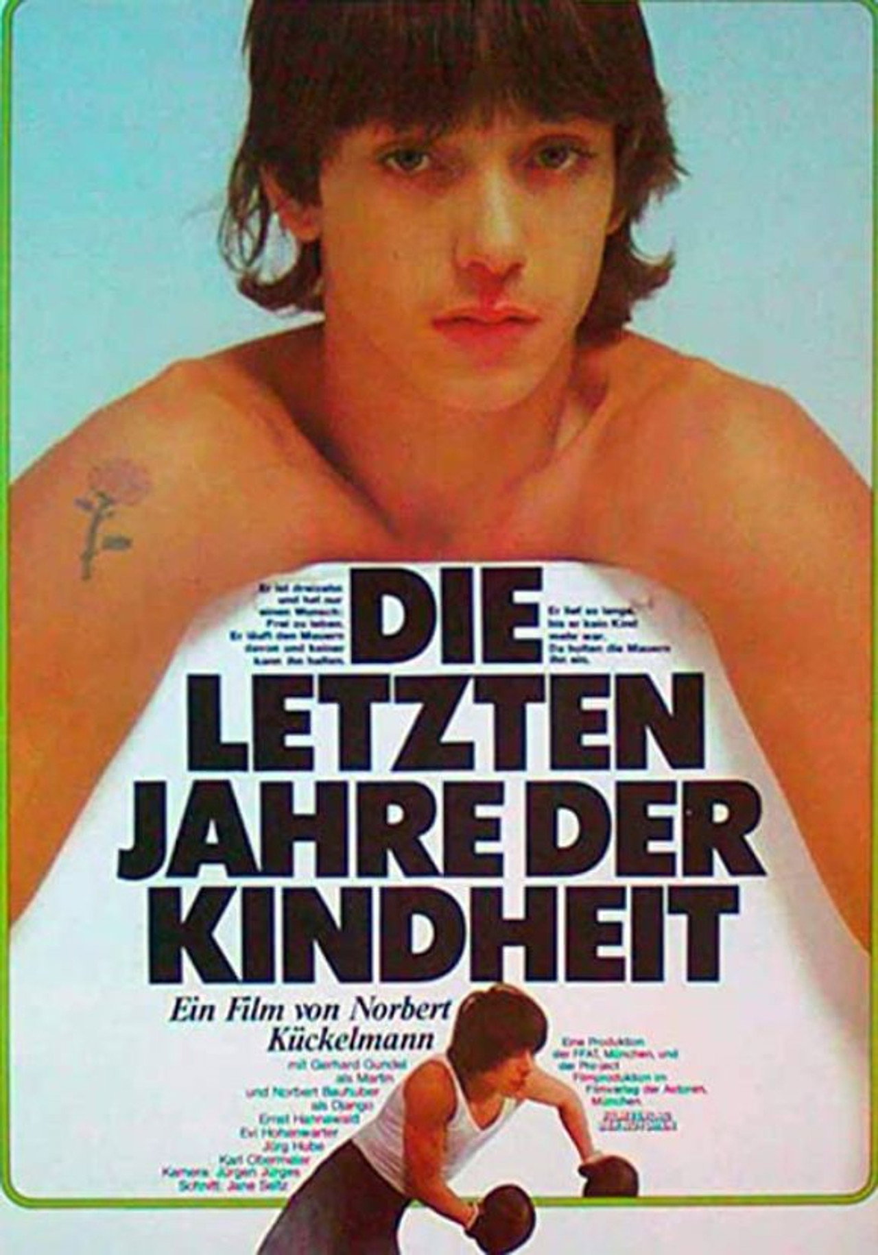 Die letzten Jahre der Kindheit filmaffisch