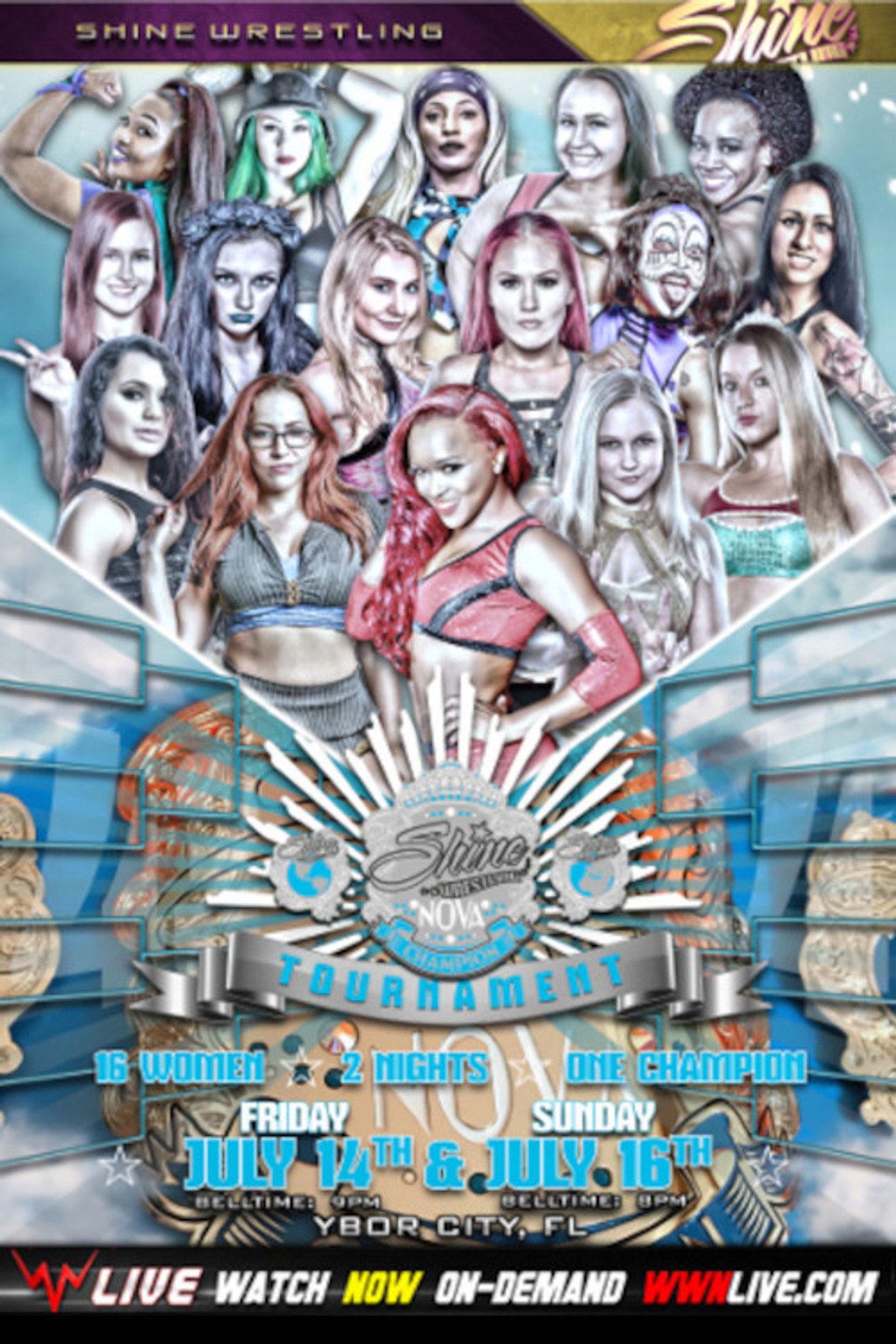 SHINE 44 Backdrop