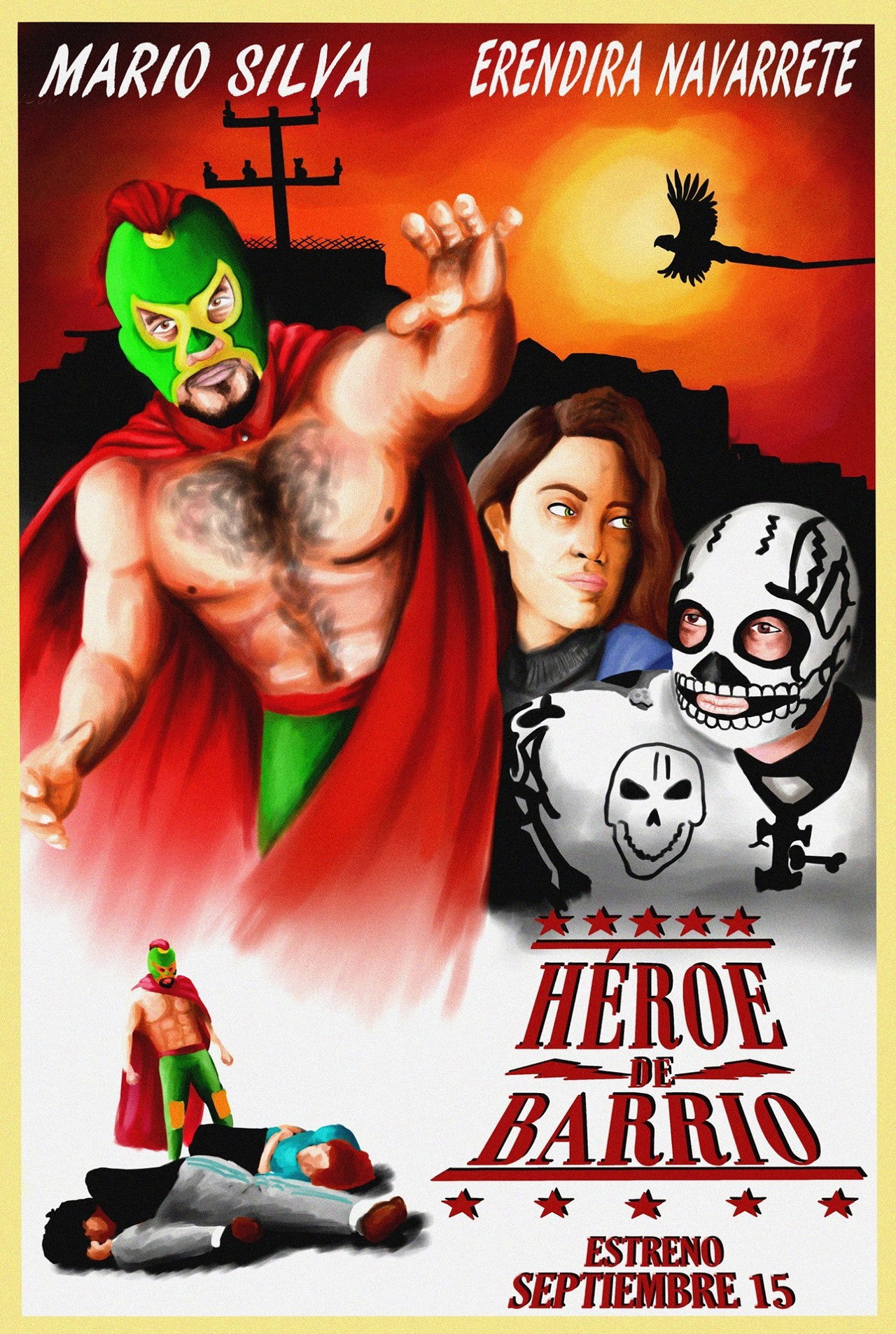 Héroe de Barrio filmaffisch