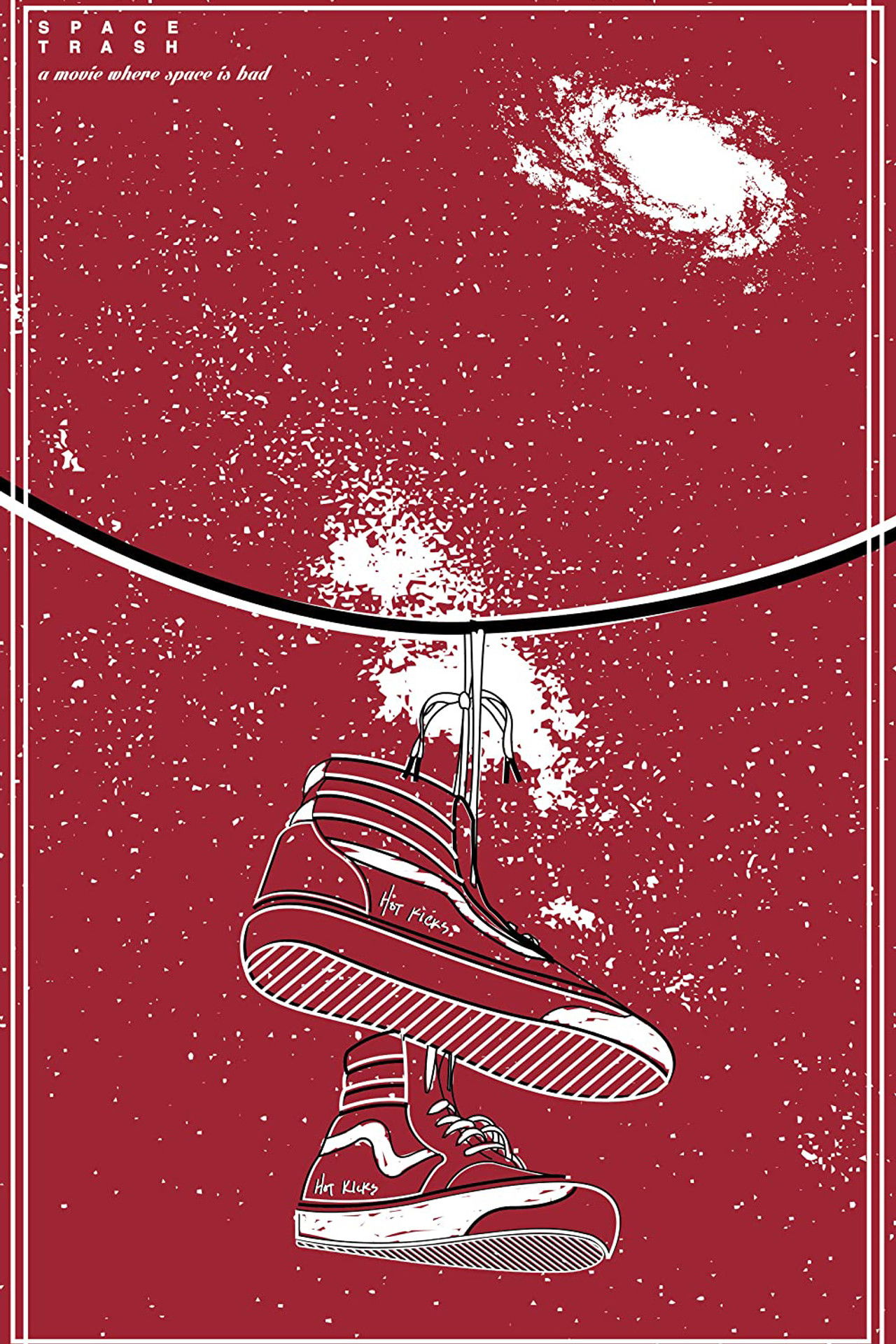 Space Trash Backdrop