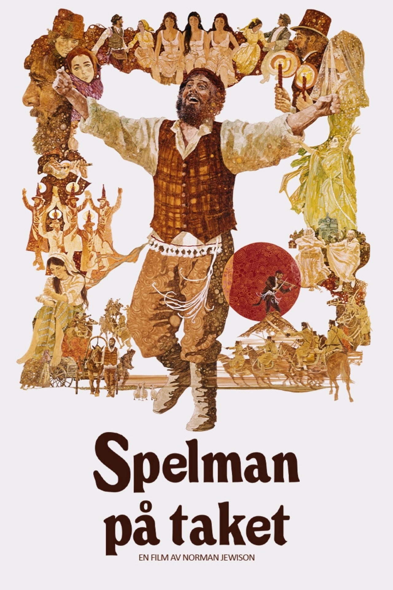 Spelman på taket filmaffisch