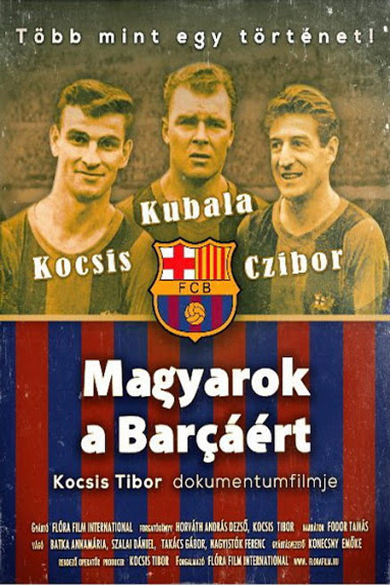 Magyarok a Barcáért – plakát 1
