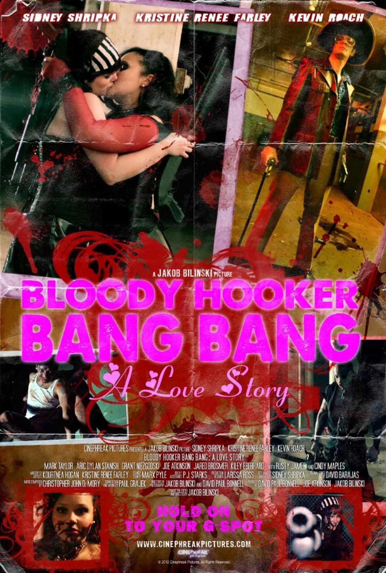 Bloody Hooker Bang Bang: A Love Story Backdrop