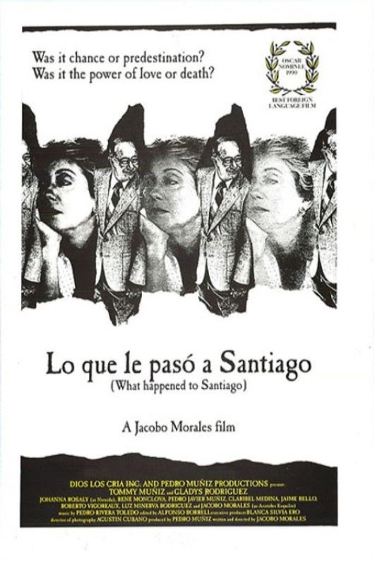 Lo que le pasó a Santiago filmaffisch
