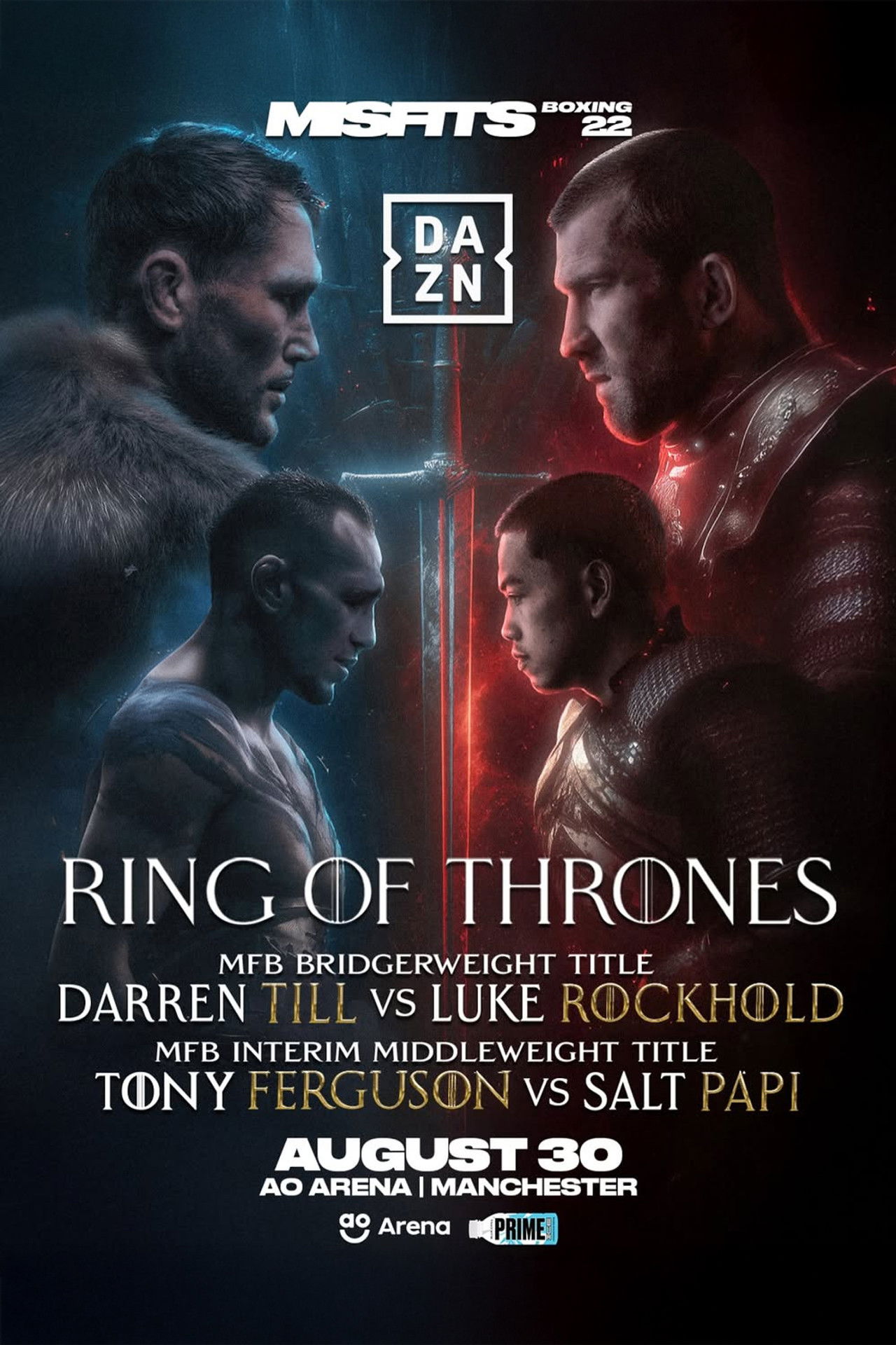 Darren Till vs. Luke Rockhold poster