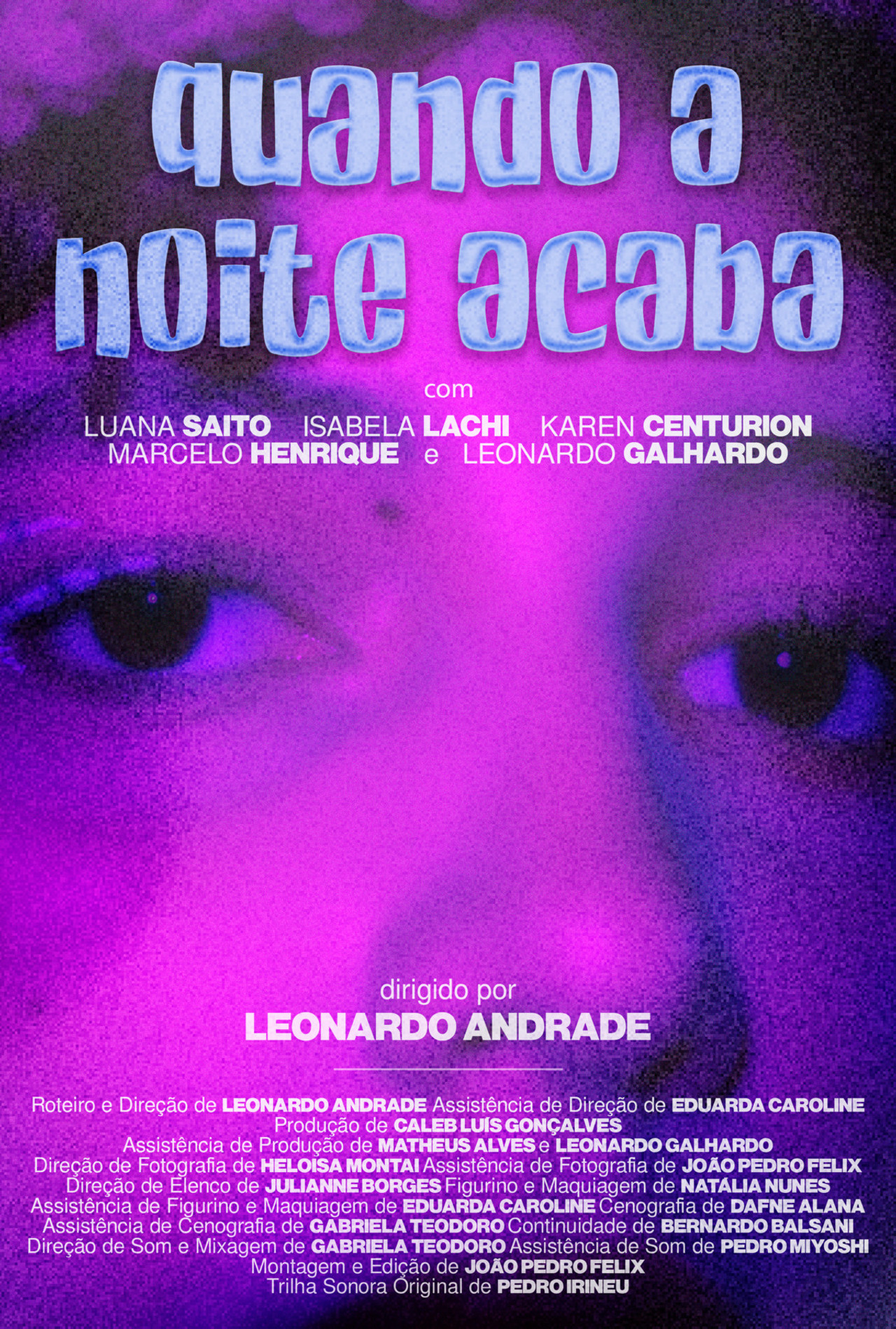 Quando a Noite Acaba filmaffisch