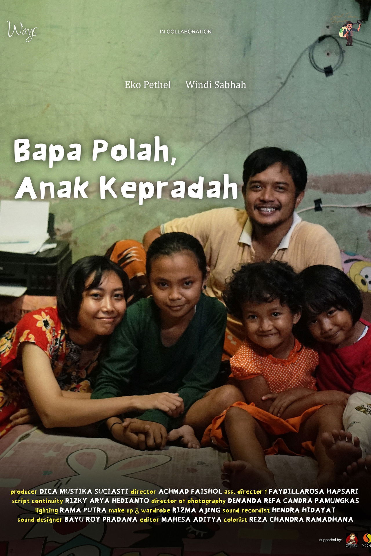 Bapa Polah, Anak Kepradah Backdrop