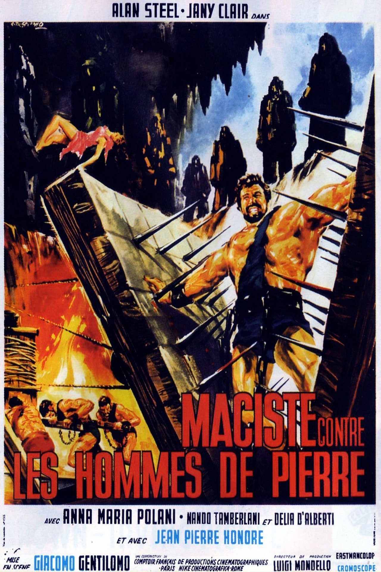 Maciste contre les hommes de pierre poster