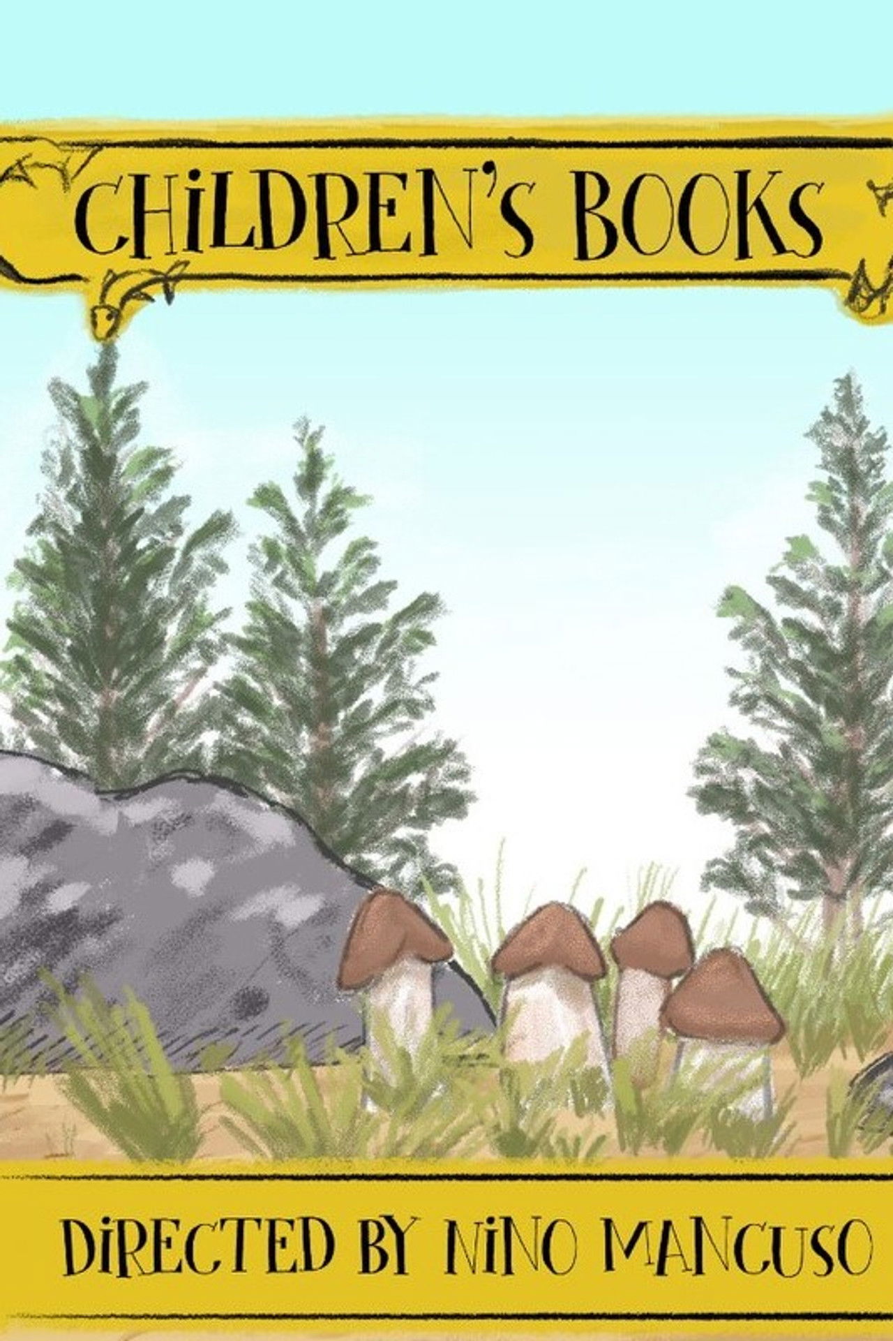 Children's Books Backdrop