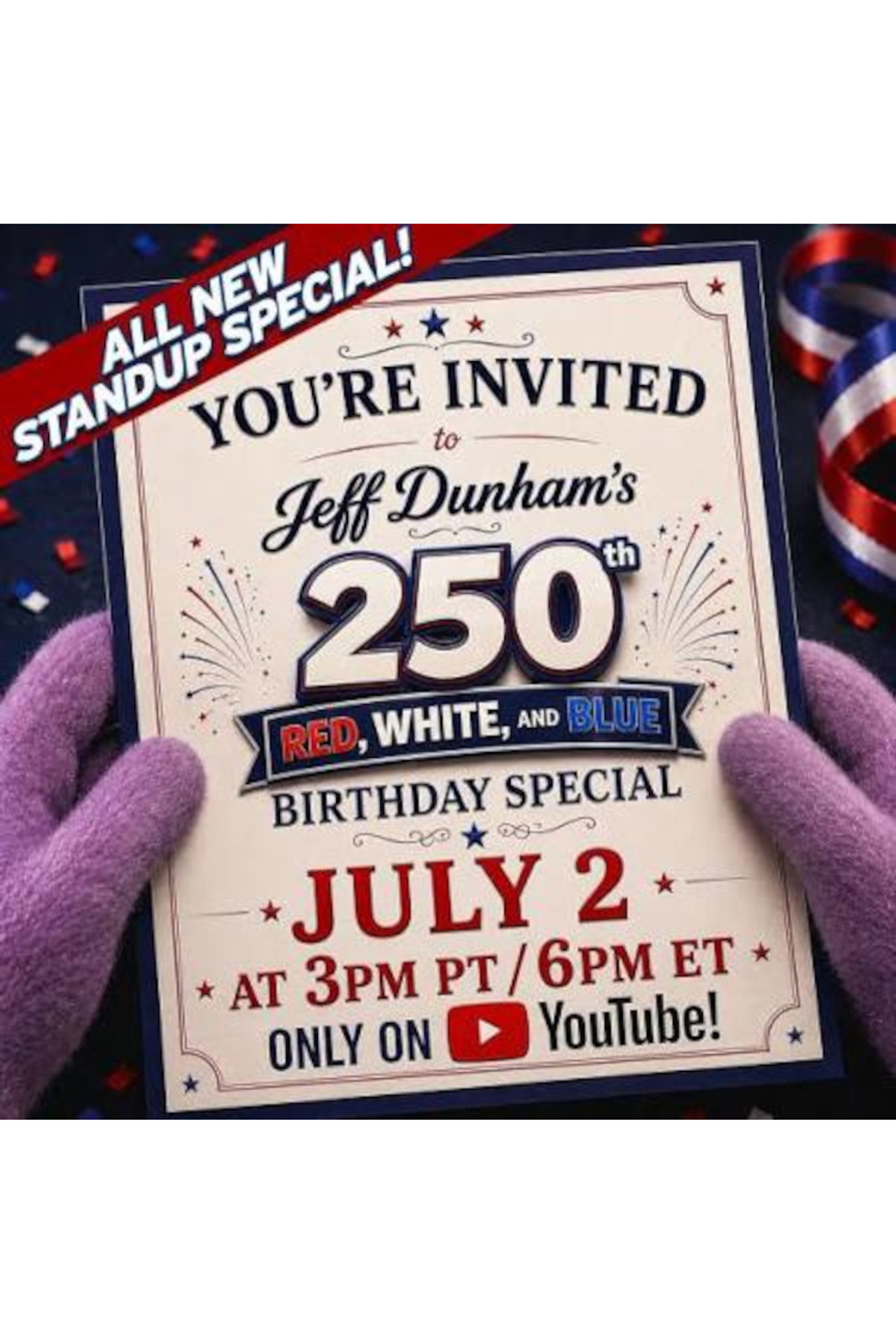 Jeff Dunham: 250th Red, White, and Blue Birthday Special