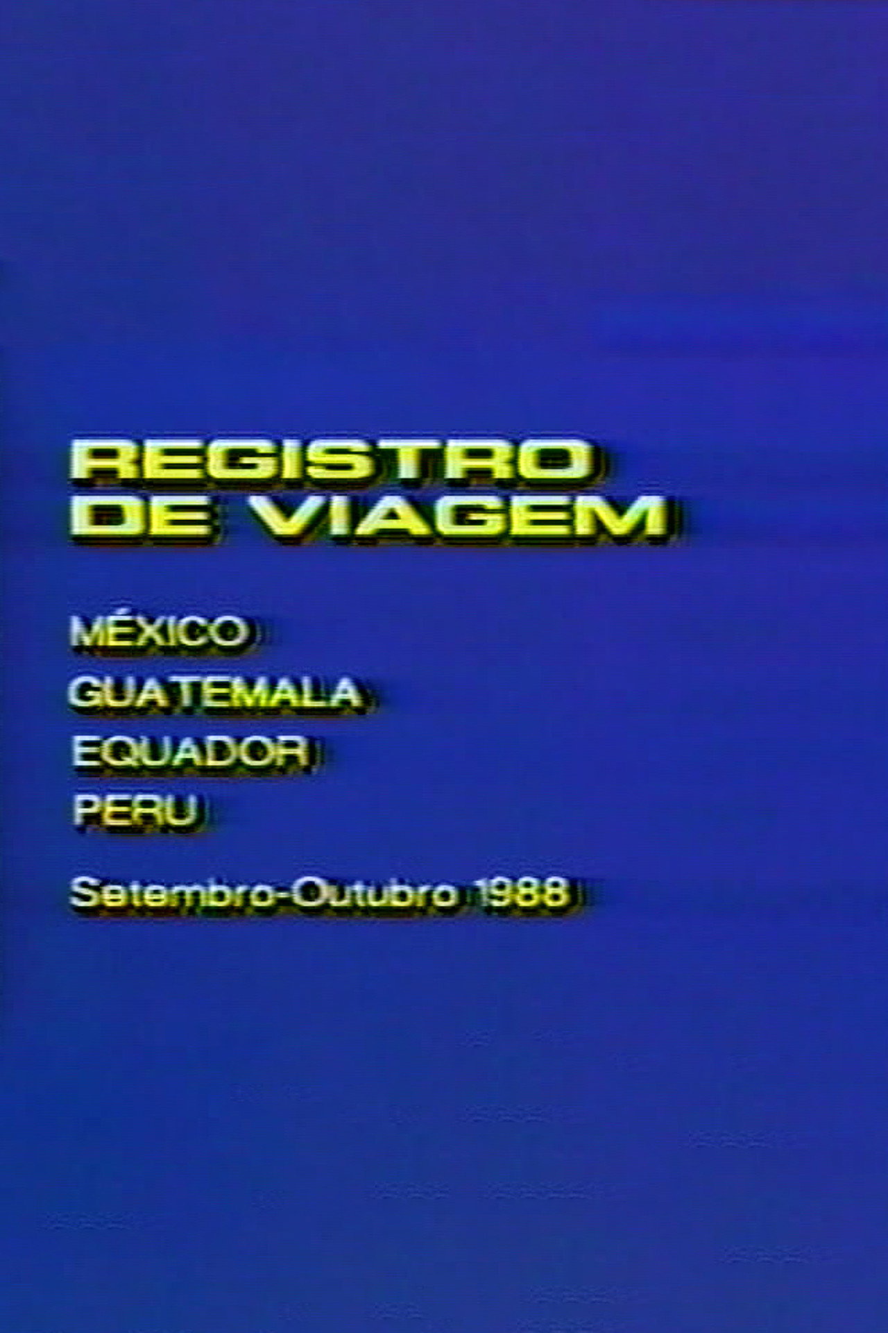 Andanças filmaffisch