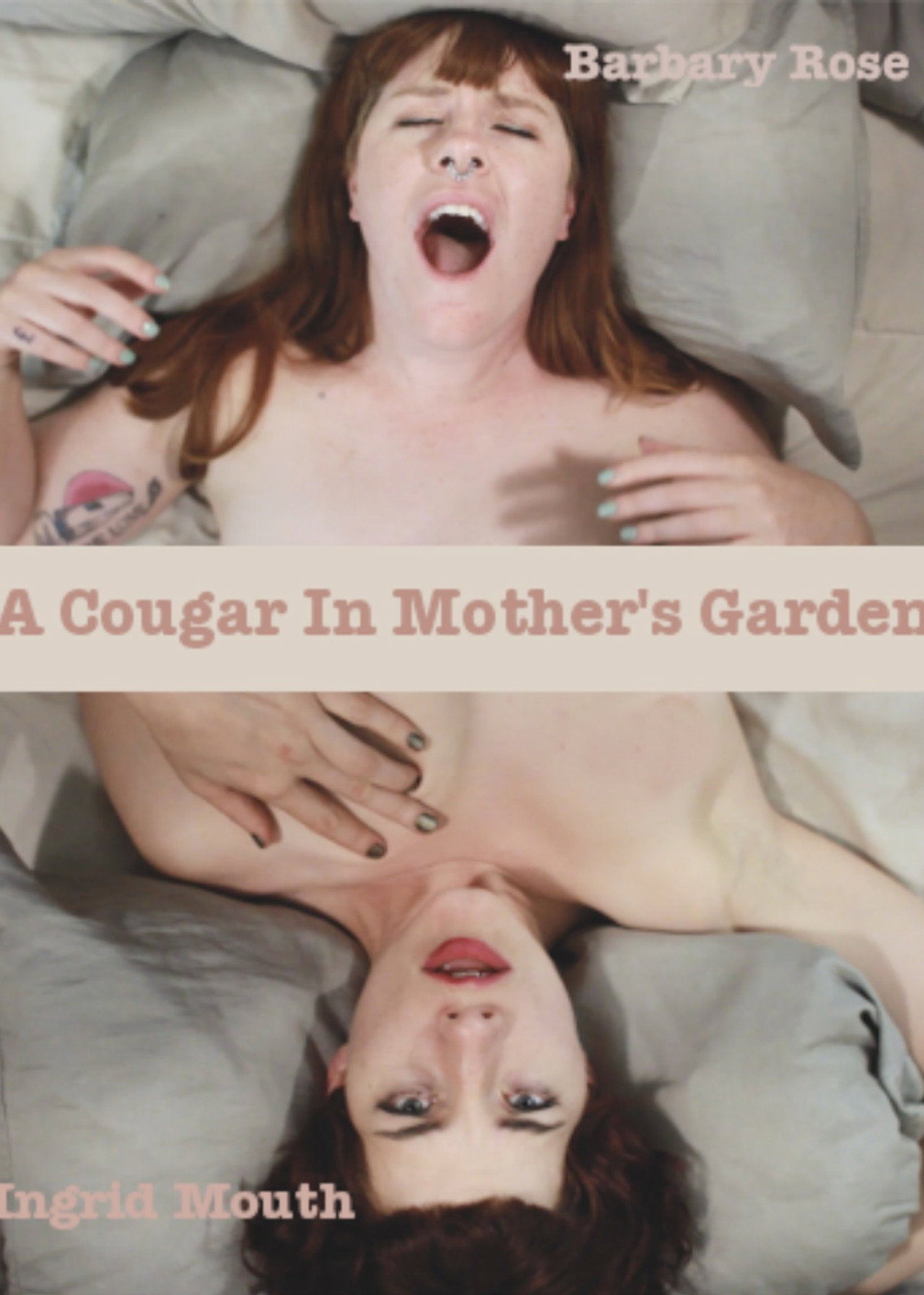 A Cougar in Mother's Garden Backdrop